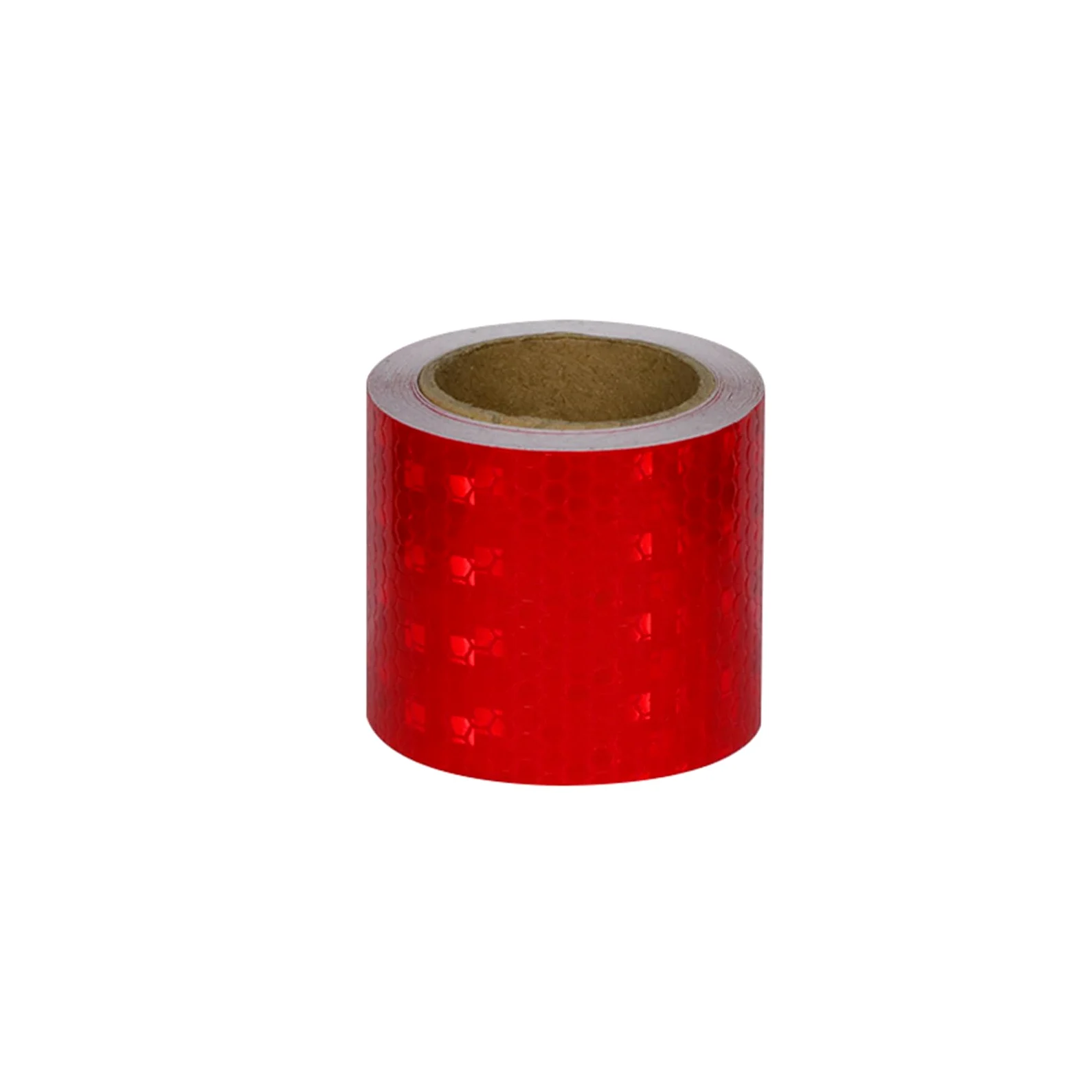 Cinta Reflectante de Seguridad de 2 Pulgadas x 9,8 pies for Exteriores, Impermeable, Adhesiva, for marcar Visibilidad, Color Rojo(Red)