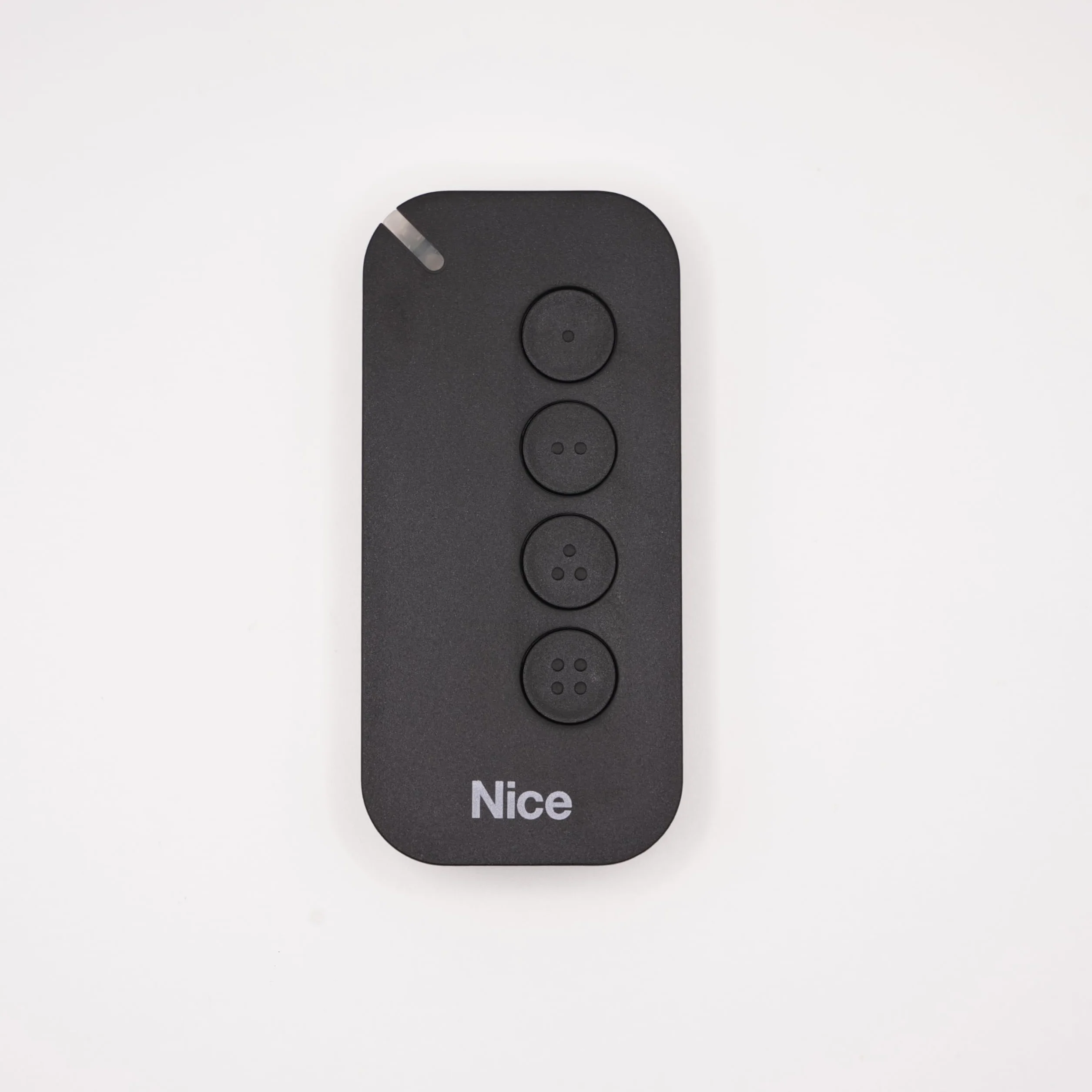 Nuevo Mando a distancia 4 botones Nice MyGo4 para puertas y puertas de garaje – Sustituye a las gamas FLO, Flor-S, One y Flora con control inteligente a 433,92 MHz