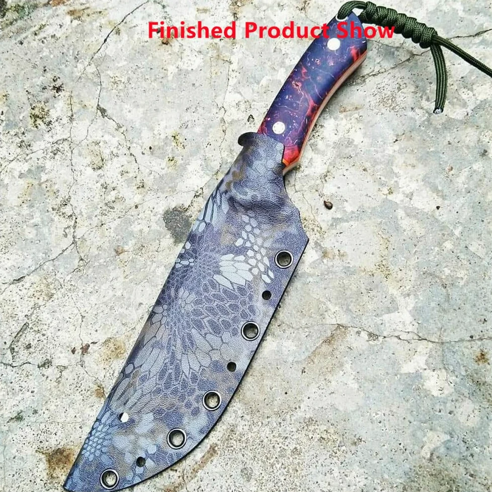 KYDEX - Juego de Hojas de Termoformado con Infusión de Camuflaje para Hacer Fundas de Knvies(11.8 x 11.8 x 0.06 pulgadas, selva)