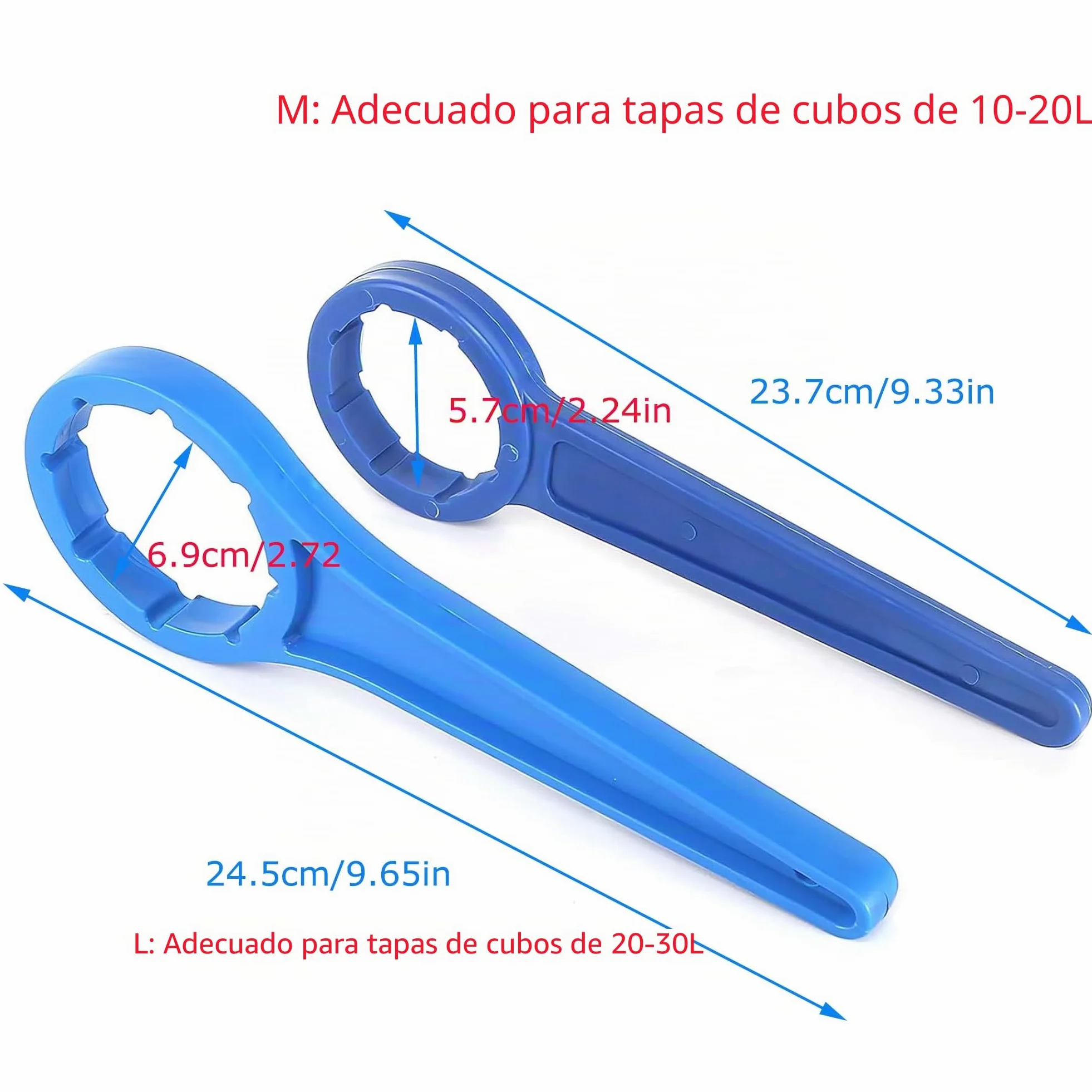 Llave de Bidón Hezhou DIN 41/51/61 Doble Cara 5/10/20/25/30 L Simple y Práctica