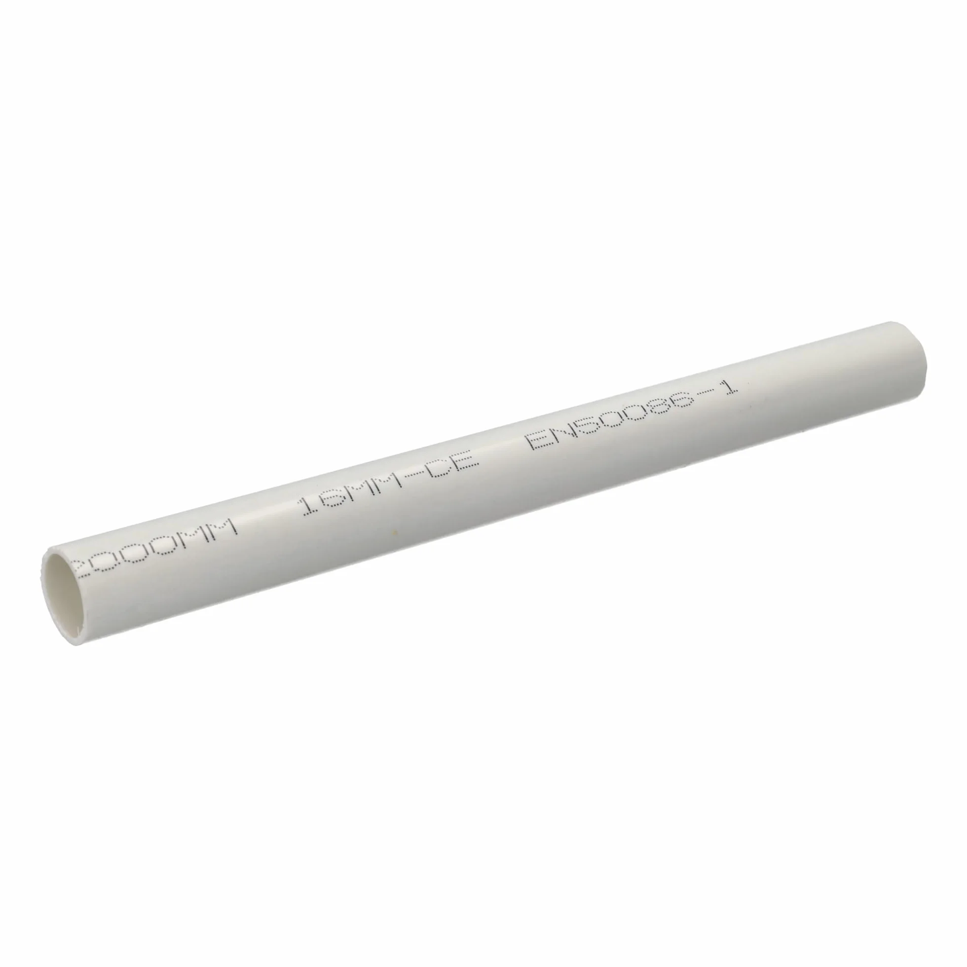 Jandei - Pack 10 uds. Tubo para Cables PVC Rígido Blanco Longitud 1 Metro. Diámetro 16 mm. Funda de Cable con Grapas de Sujección, Codo 90 Grados,Manguitos y Curvas de Empalme.