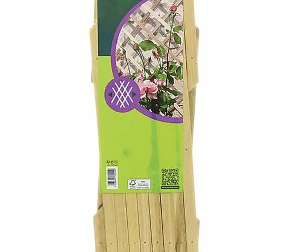 Celosía de Madera Extensible |1x2M | Soporte para Plantas trepadoras |