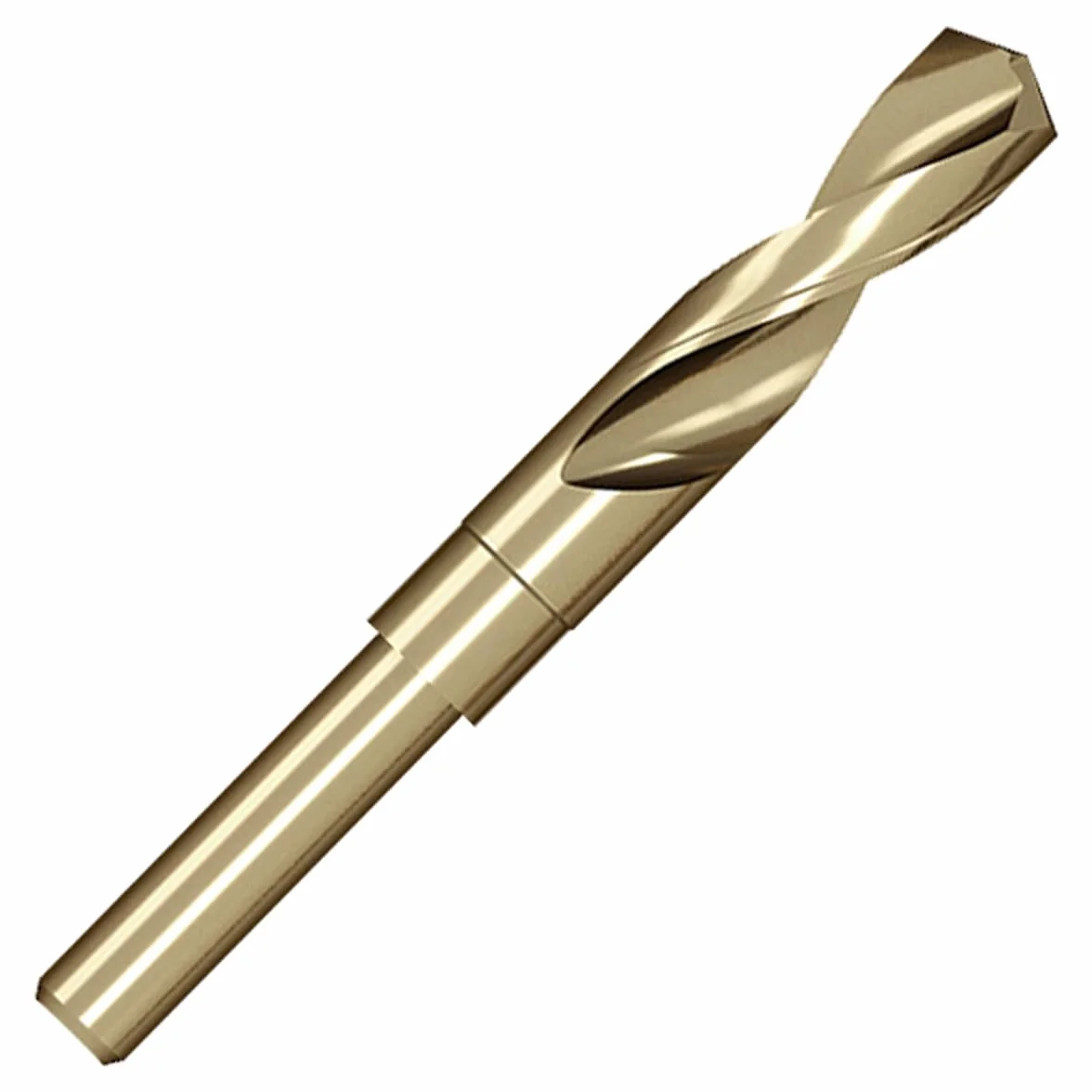 Meccion HSS-Co Broca para Metal 18mm Profesionales Brocas Helicoidal para Metal, Acero Inoxidable, Aluminio y No Ferrosos, Estándar DIN 338