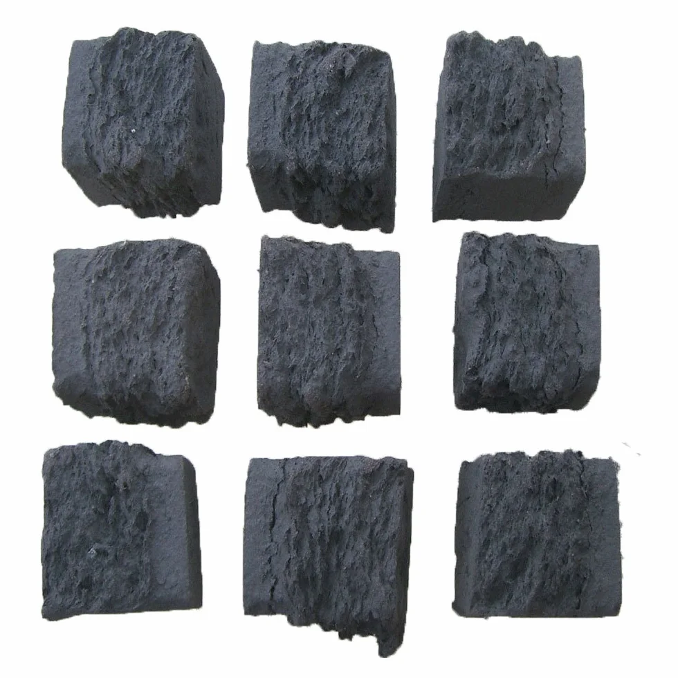 Coals 4 You 2 Paquetes de carbones 10 pequeños y 10 medianos de Gas Fuego/combustibles biológicos/Llama Real en Embalaje, Negro