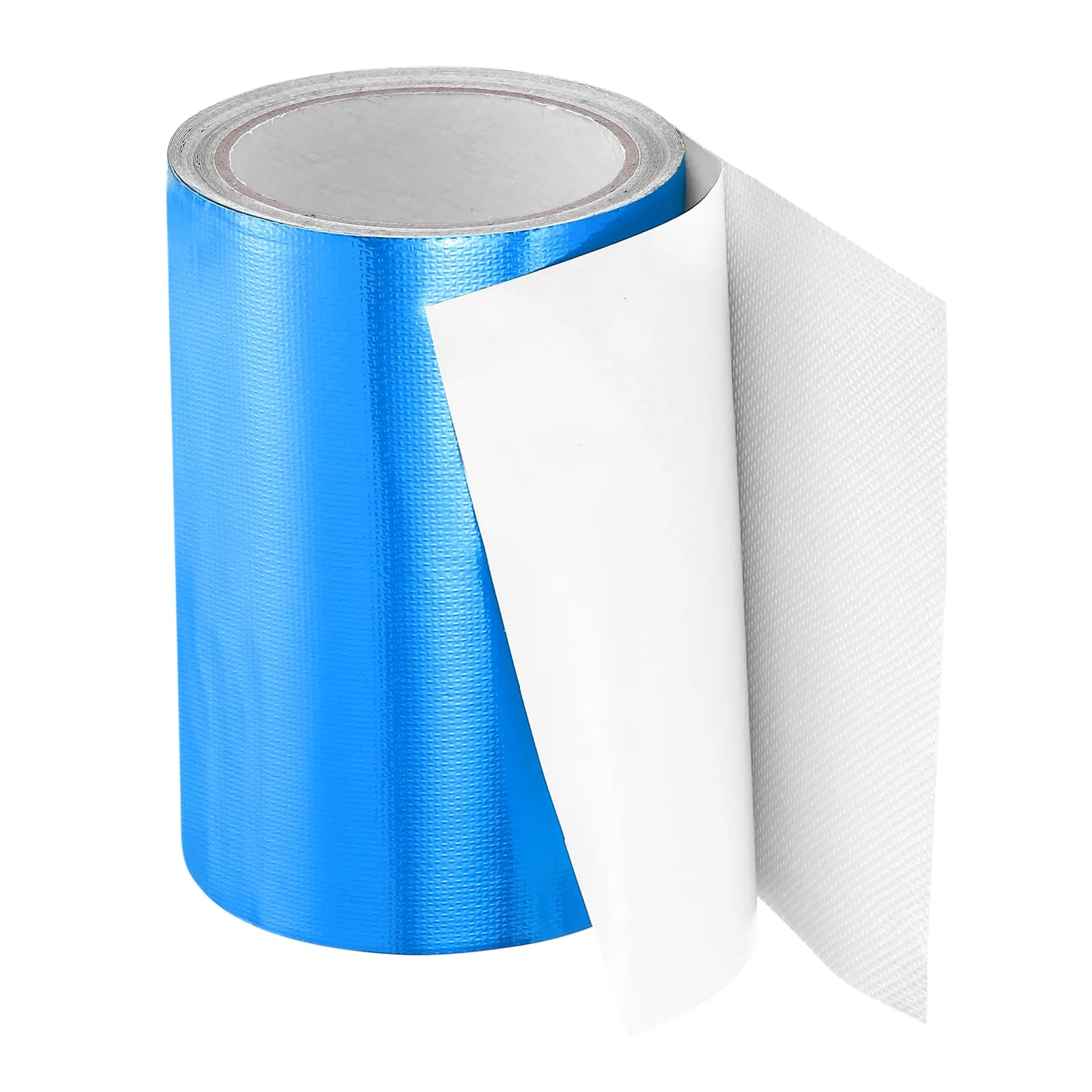 PATIKIL Cinta De Reparación Para Toldos 8mx15cm Cinta Impermeable De Lona Parche De Reparación De Alto Adhesivo Para Lona PVC Toldo Tienda Carpa Cubierta Bote RV Vela, Azul (6" x26.24ft)