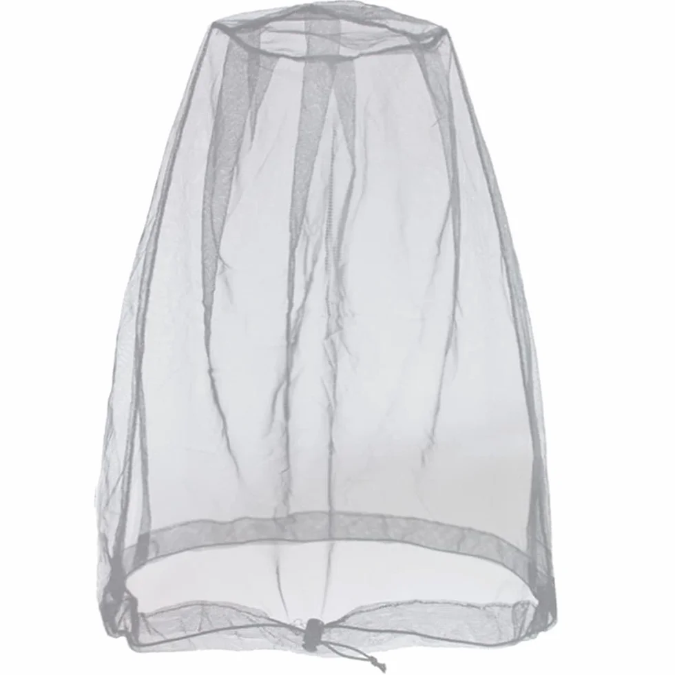 Red de Cinco Cabezas para Insectos y Mosquitos, Tamaño Grande Mejorado, Gris