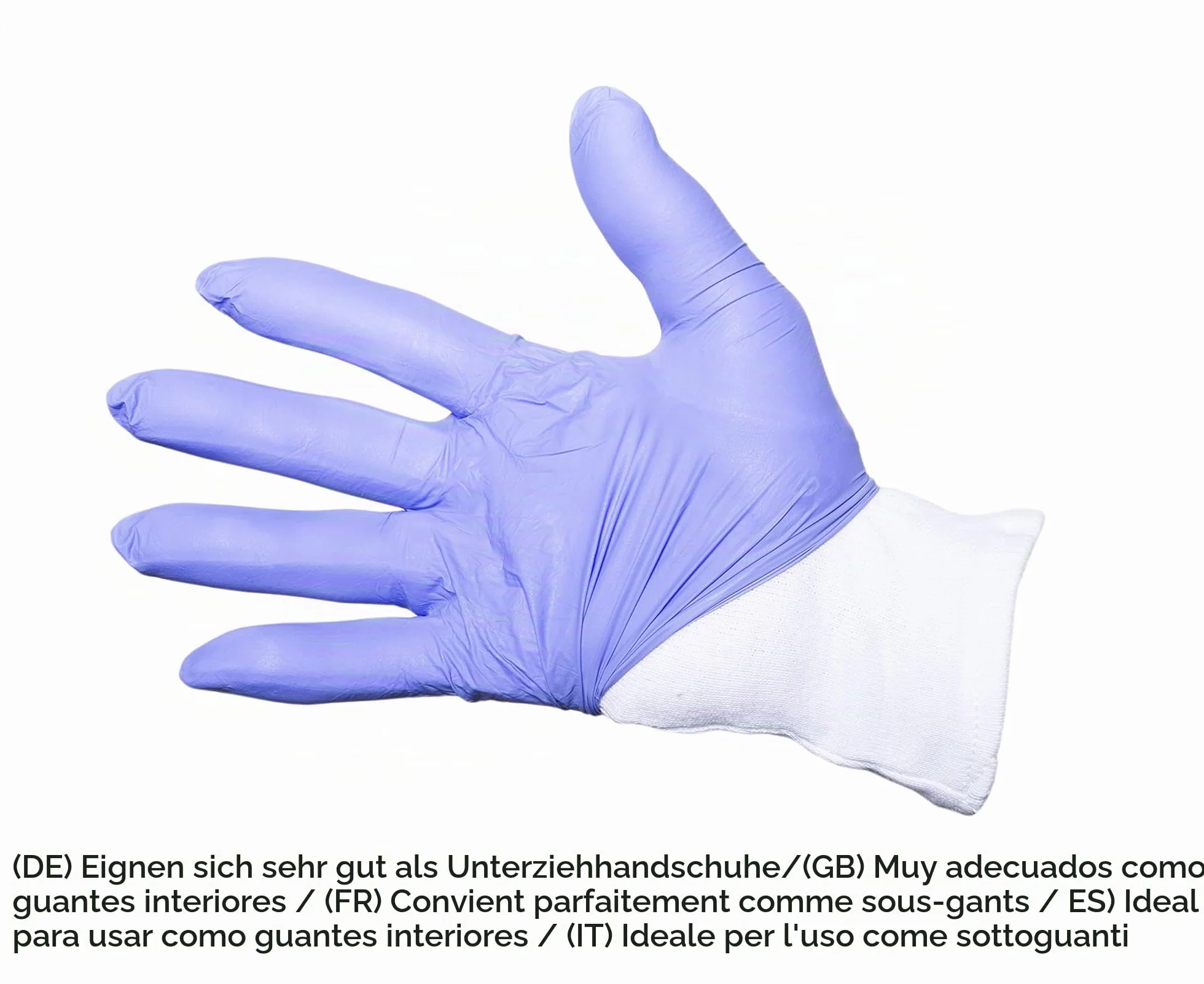 Guantes de algodón de doble capa para personas alérgicas – protección extra y confort