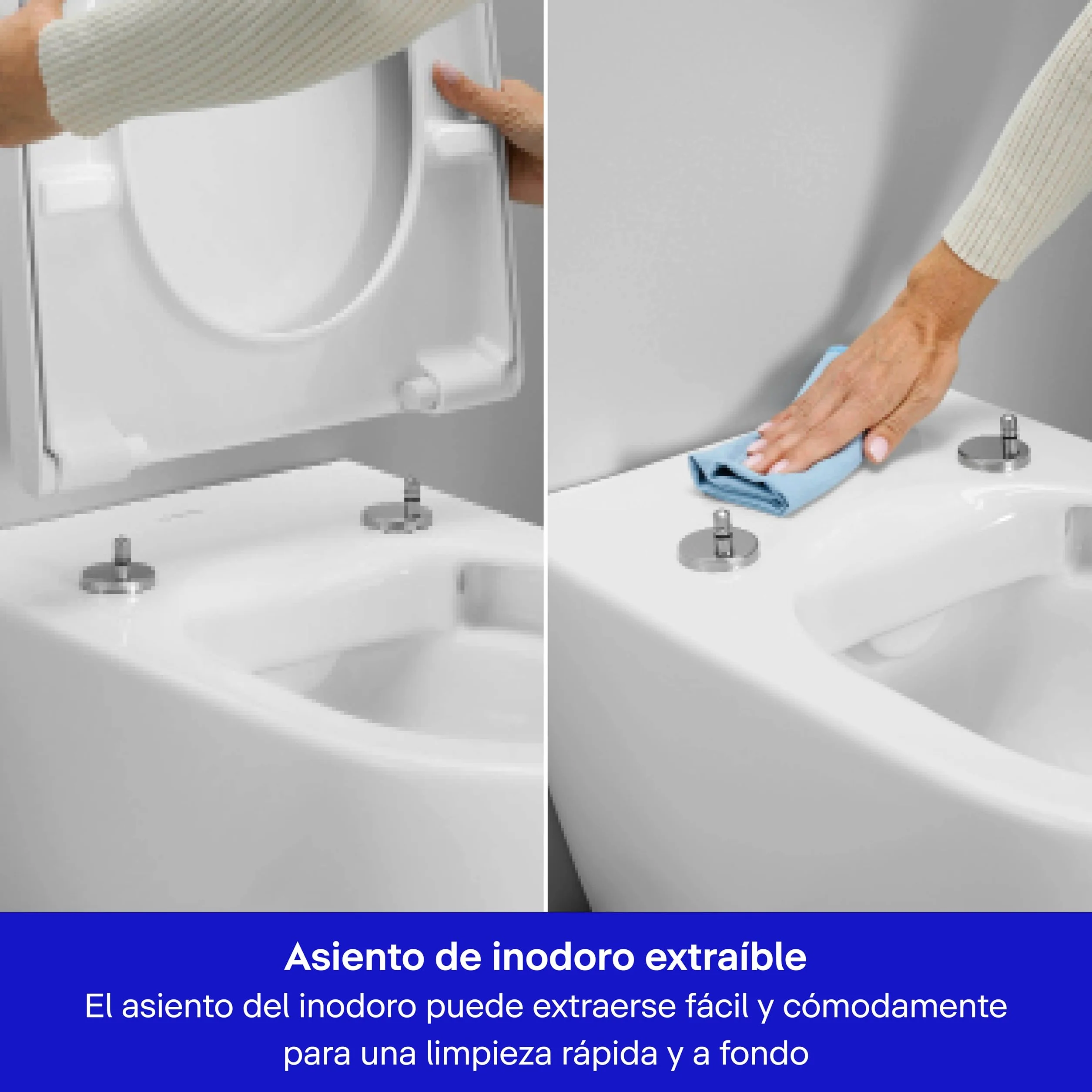 Duravit tapa wc universal, asiento de inodoro en forma de D, tapa con doble mecanismo de cierre suave, cierre rápido para instalación, blanco