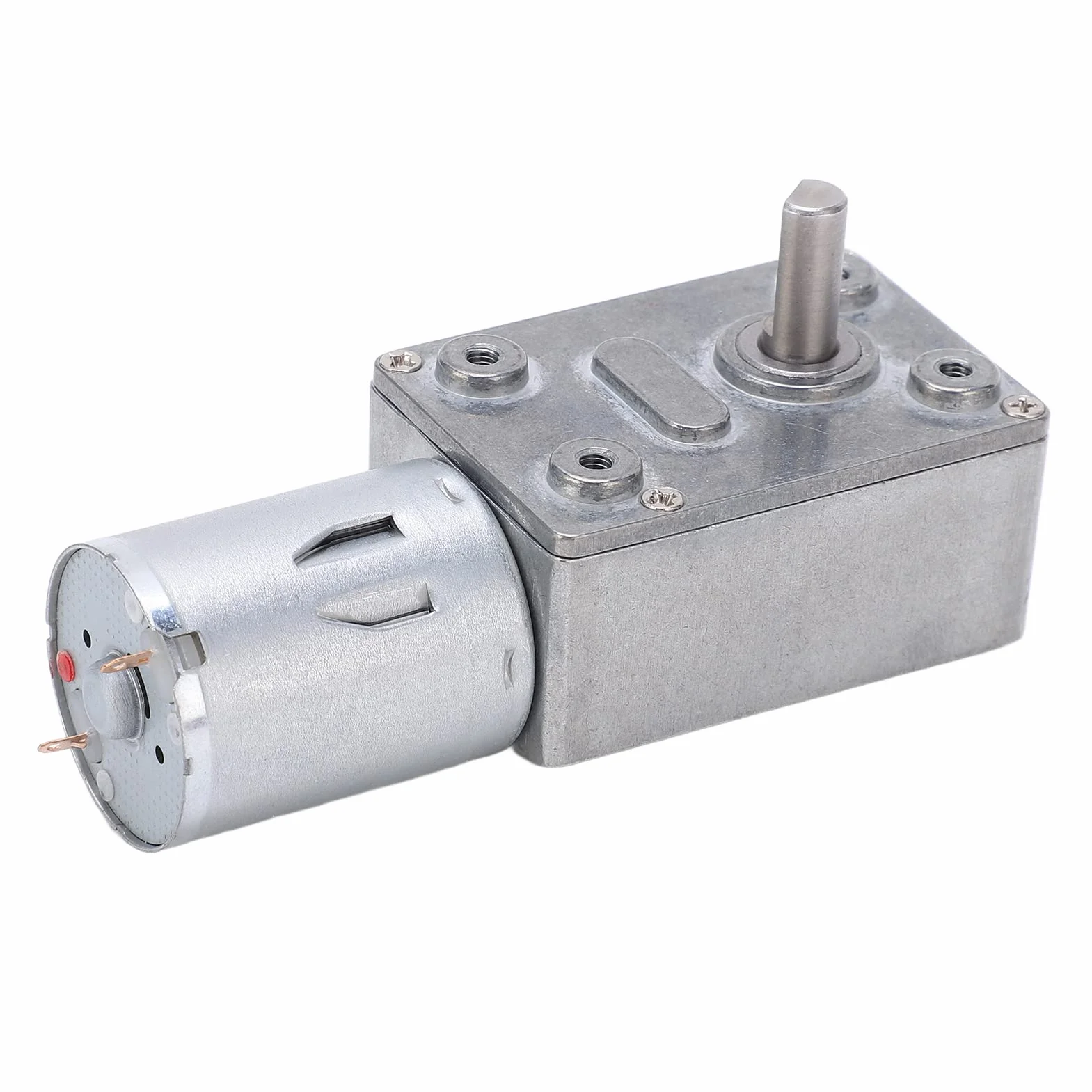 Motor de engranaje helicoidal conmutable de alto rendimiento de 2 piezas CC 12 V CW CCW sin autobloqueo 5 rpm 6 rpm 20 rpm 40 rpm / 62 rpm para abrir puertas de ventana