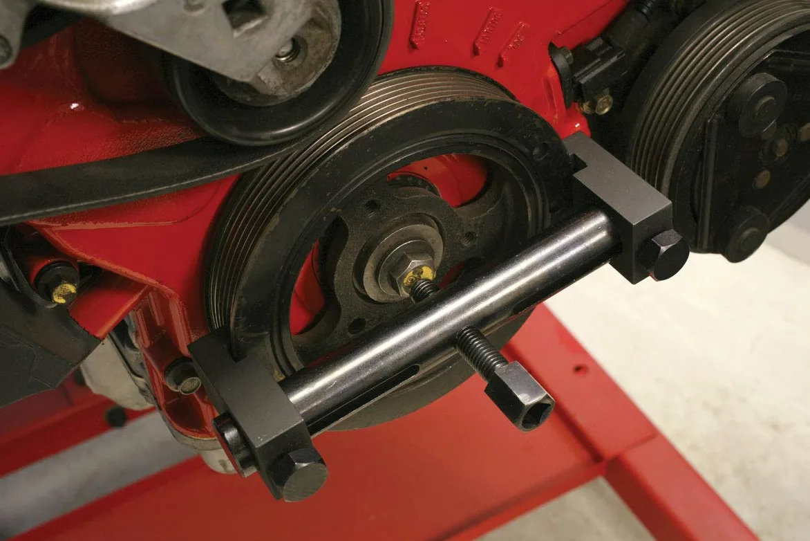 JOMAFA - EXTRACTOR DE POLEAS ACANALADAS 165MM para cigüeñales, alternadores, bombas de agua. Herramienta para quitar poleas