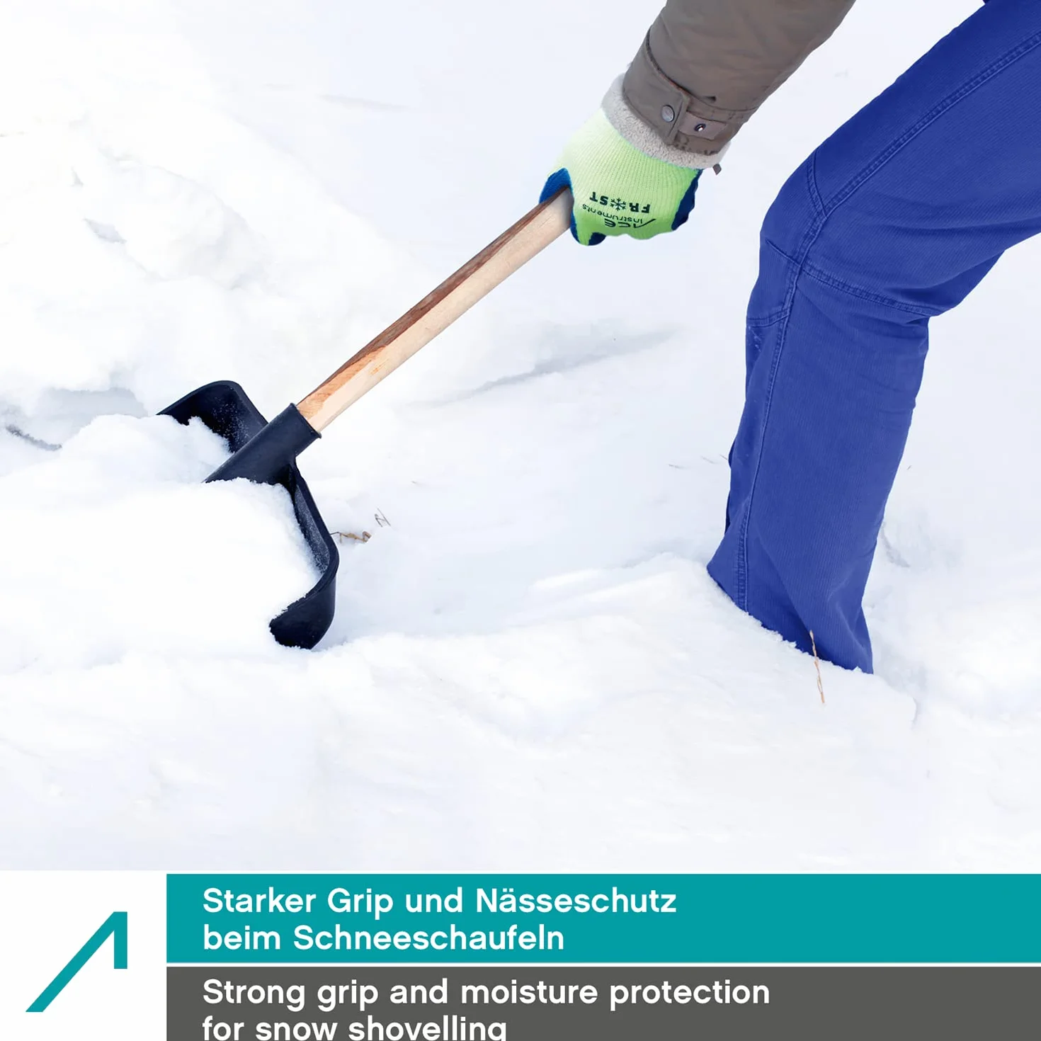 ACE Guantes trabajo invierno Frost EN388/511 L protección térmica antideslizante agarre