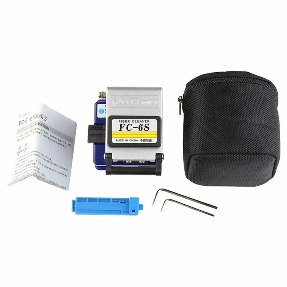 Kit Fibra Óptica FTTH con Cortadora FC-6S, Medidor de Energía y Localizador de Averías 5 km