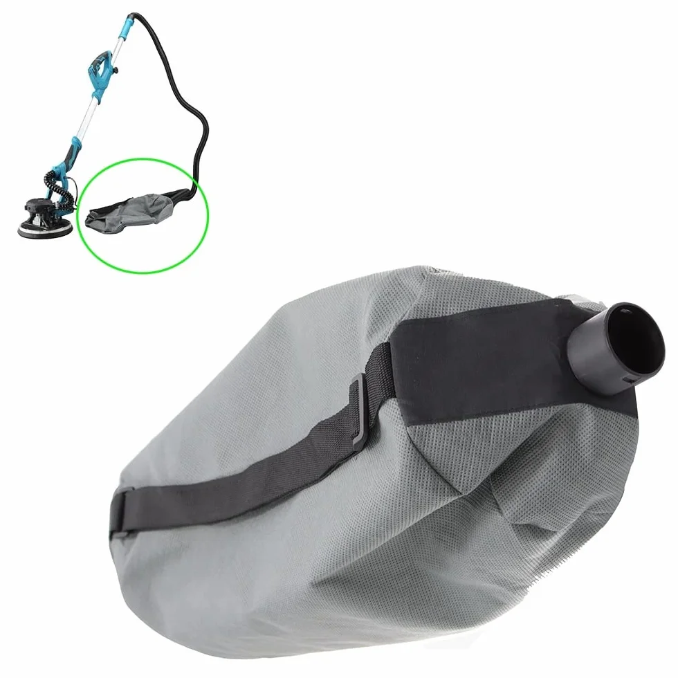 SPORTARC Bolsa de polvo para lijadora de pared con conector, incluida 1 bolsa de vacío, alimentada por cable eléctrico