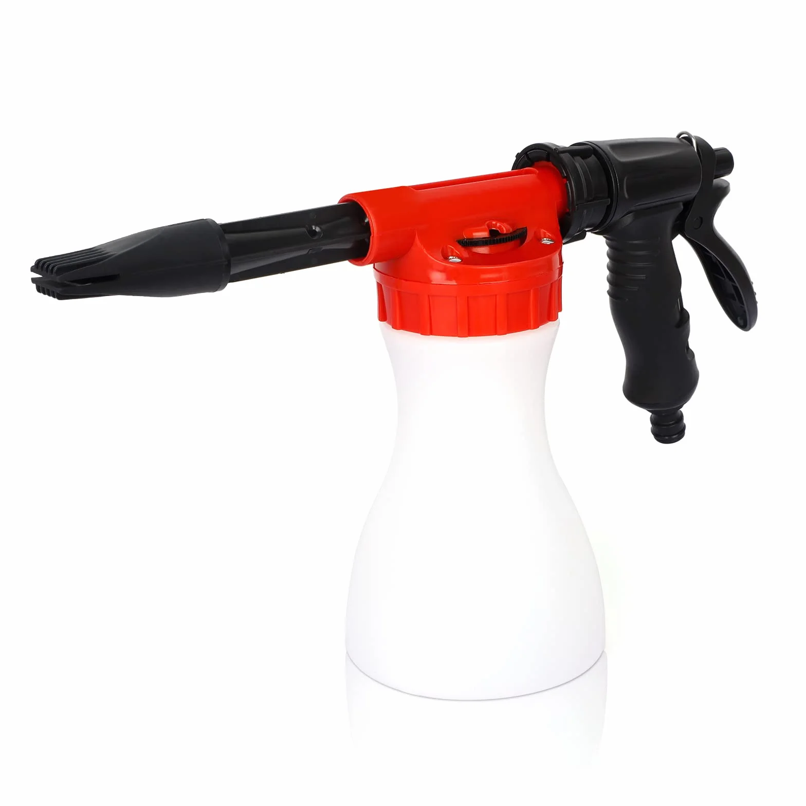 GALAXYER Pistola de Espuma de Nieve Ajustable 900 ml, Puede conectar rápidamente mangueras de jardín, Foamaster para Limpieza de automóviles y Casas, riego de Jardines