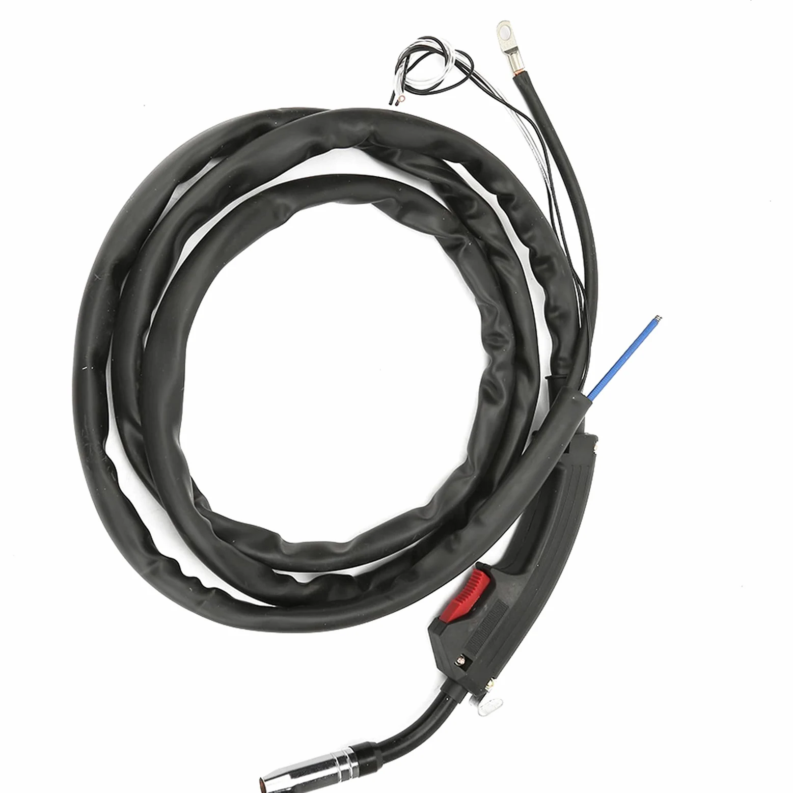 Antorcha MIG, 2 metros 160A-200A CO2 protección gas pistola soldadora manual para alambre de soldadura 0,8-1,2 mm
