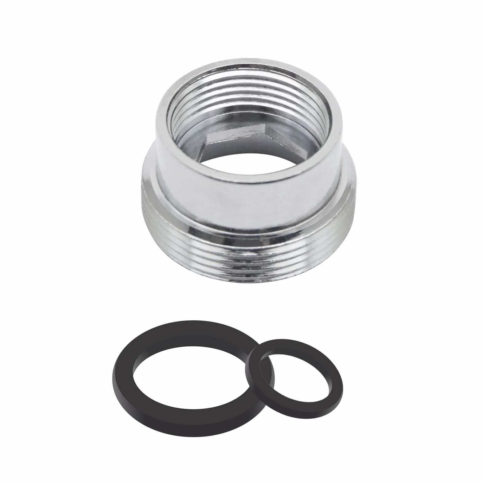 Adaptador De Toque De Metal, M16mm-22mm, 1PCS Adaptador De Grifo Del Conector Del Aireador De Grifo Para Ahorro De Agua De La Cocina, Filtrado Femenino