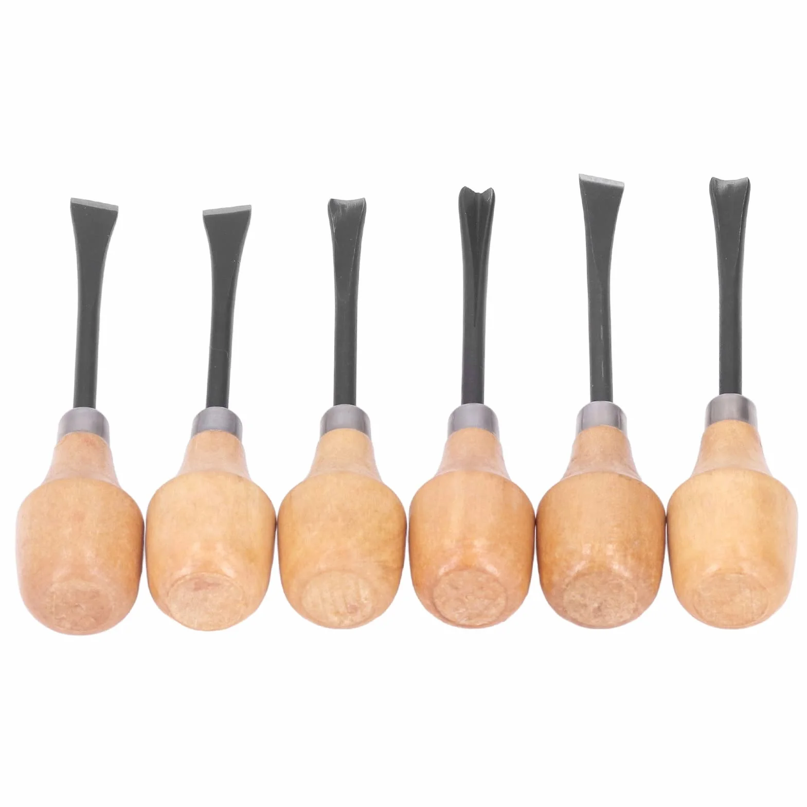 Juego de Cinceles para Tallar Madera, Herramientas Manuales para Escultura, Cuchillo con Mango
