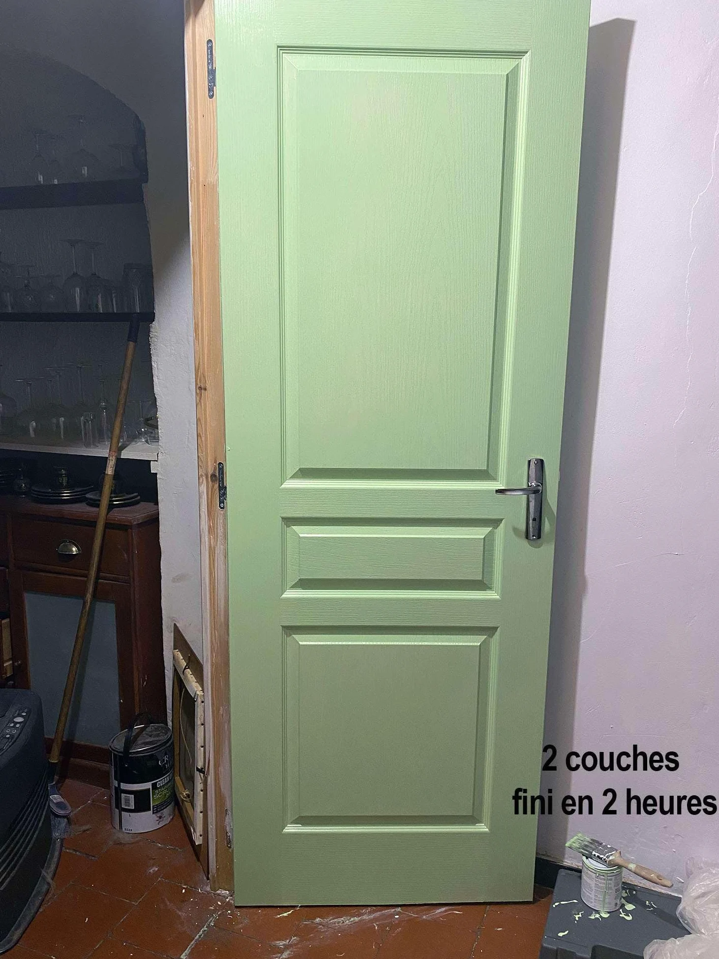 Acrílico Verde Claro 1L Lasure Mate para madera y metal interior y exterior 12m² - (Midi Decor)