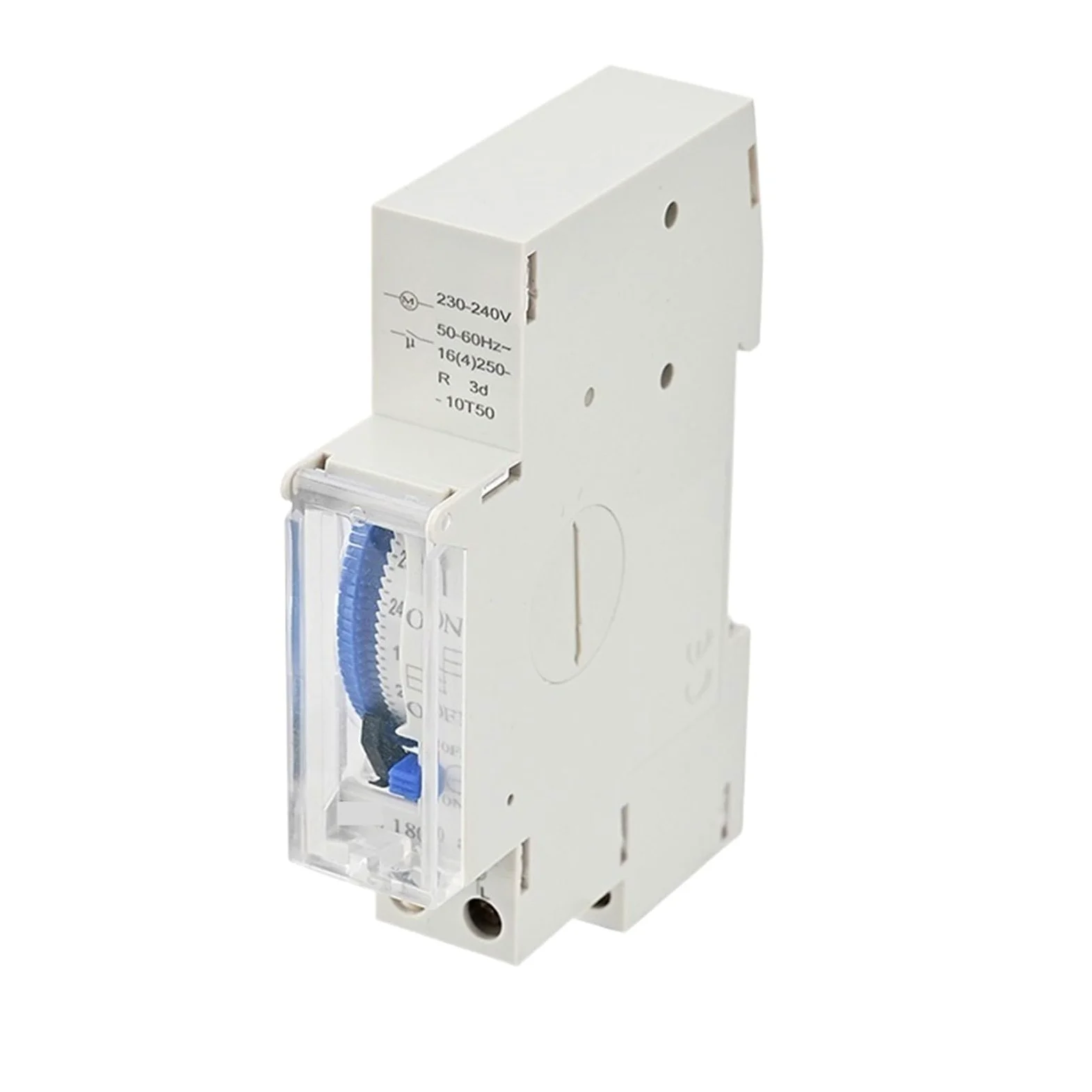SUL180A, Carril DIN, 24 Horas, Interruptor de Temporizador mecánico, análogos de relé, Temporizador eléctrico programable, batería de 220V 16A