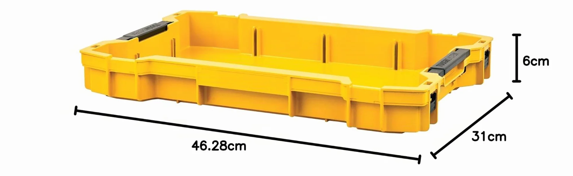 DEWALT DWST83407-1 Bandeja Interna ToughSystem 2.0 Organización Apilable 5 kg
