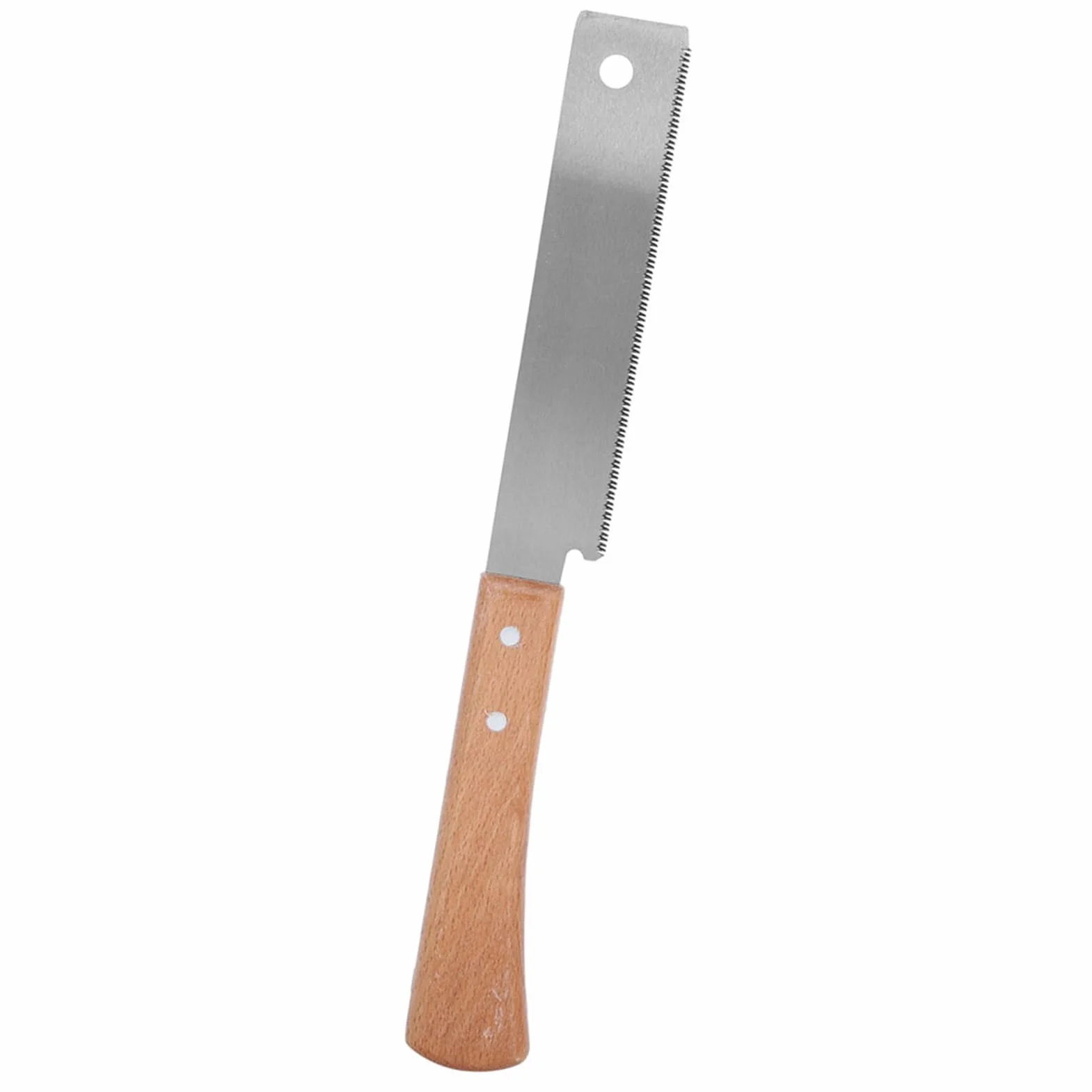 FTVOGUE Sierra de Mano Pequeña con de Madera, Herramienta de Corte Al Ras de 12 Pulgadas, Acero con Alto Contenido de Carbono SK5 para Carpintería Fina, Poda de Jardín y Proyectos de