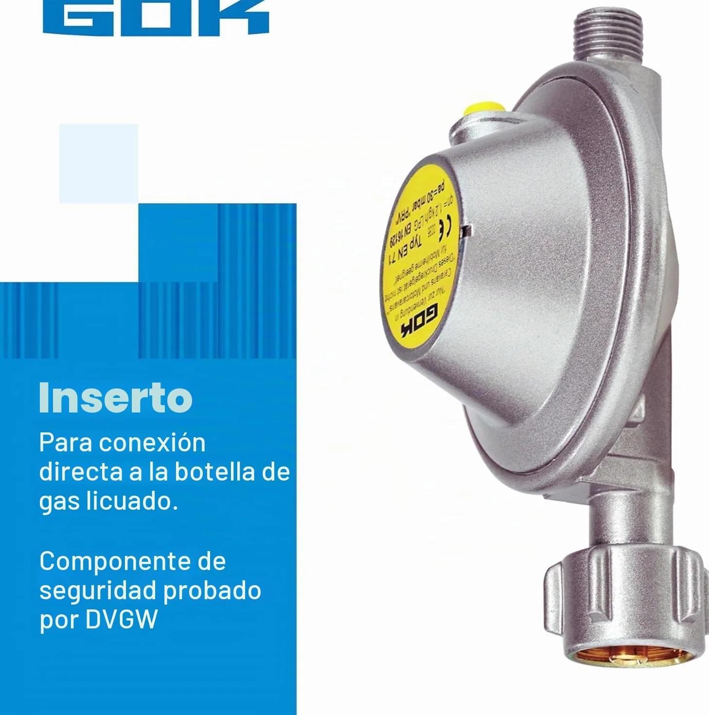 GOK Caravan 30 mbar 1,2 kg/h