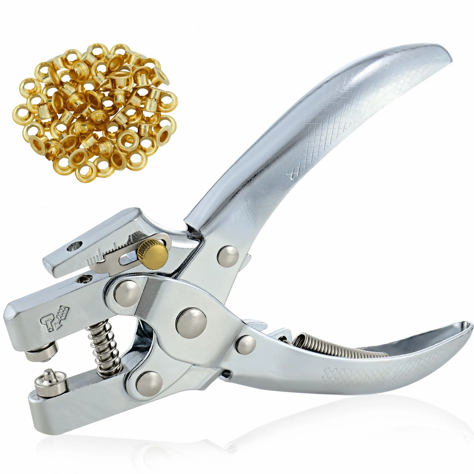 Remachadora Ojales 5mm Metal Para Cuero/Cinturón/Papier
