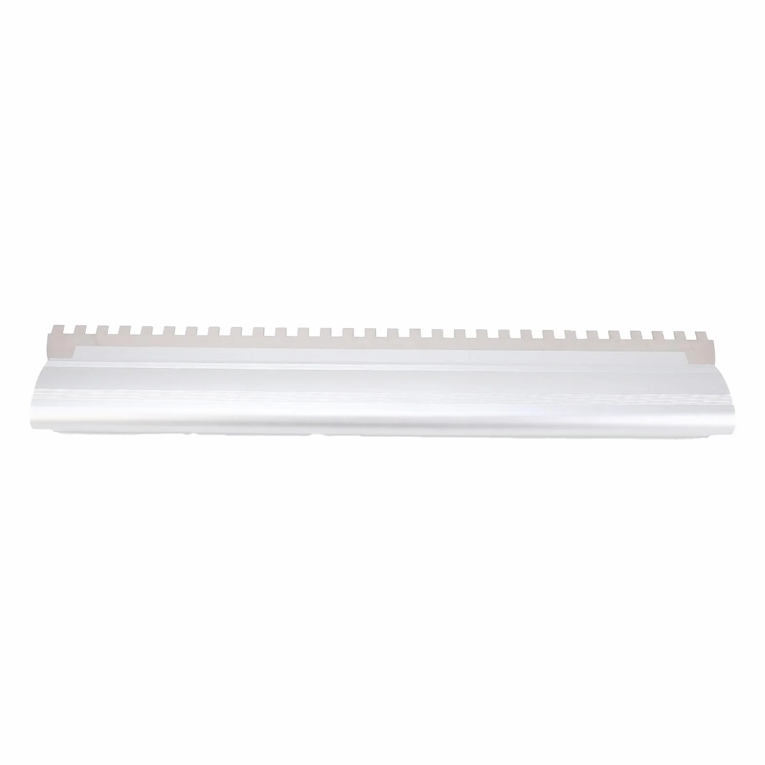 TOPINCN Paleta de Muesca Cuadrada de Alta Resistencia Esparcidor Eficiente de Adhesivo para Azulejos para Remodeladores y Artesanos Acero Inoxidable y Aluminio 2/5 X 2/5 Pulgadas (24 pulgadas)