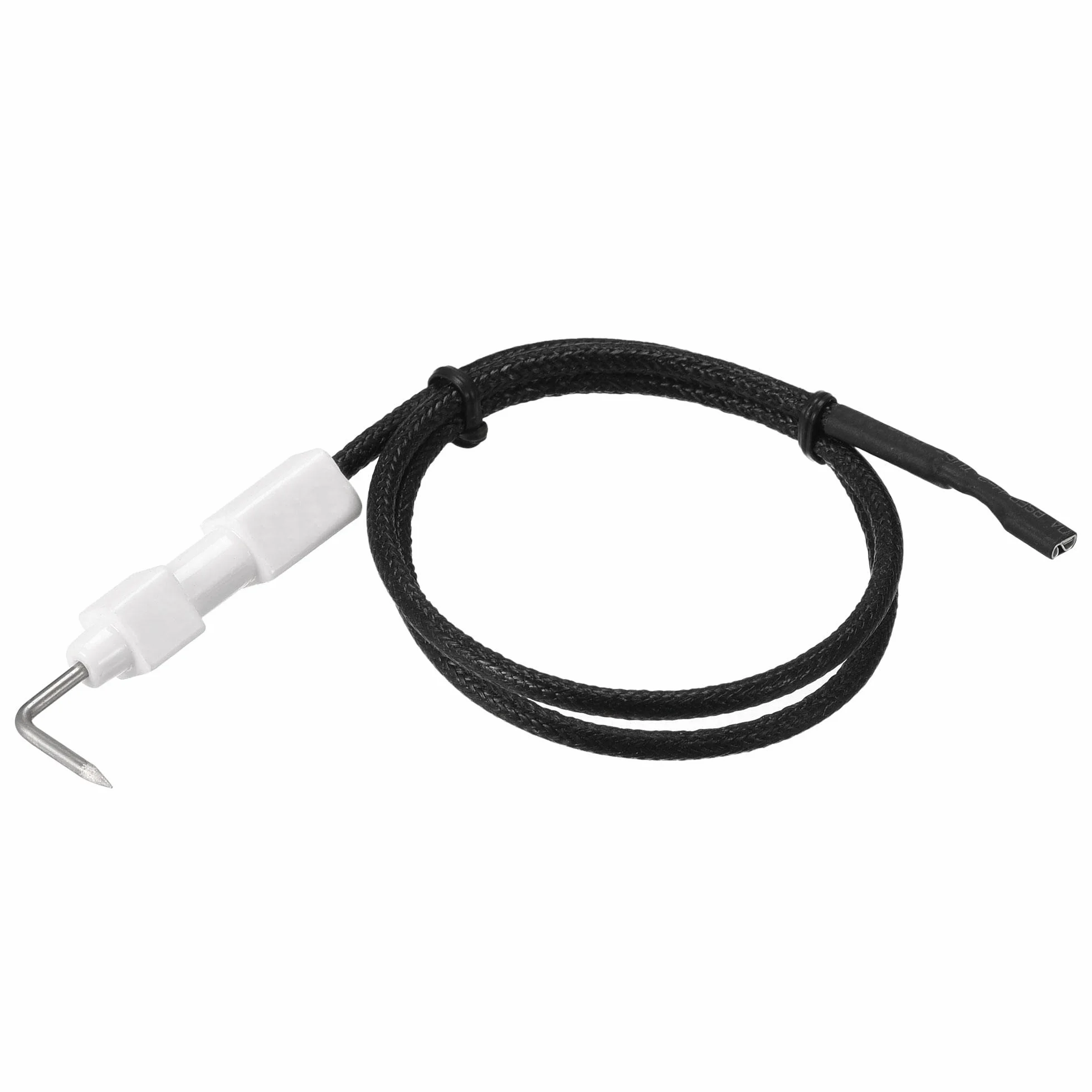 sourcing map Encendedor Alambre Cerámica Electrodo Ensamblaje 400mm Longitud Gas Parrilla Encendedor Alambre Encendido Electrodo Reemplazo 3 uds.