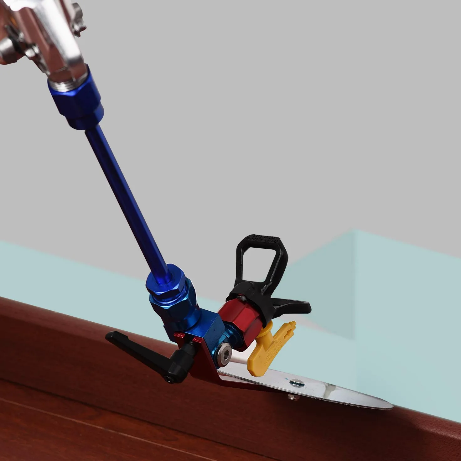Yolando Universal Herramienta de Guía de Spray de Pintura Airless con Extensión del Pulverizador y Protector de Punta y 517 Boquilla de Pistola de Pintura para Pistola de Pintura Airless