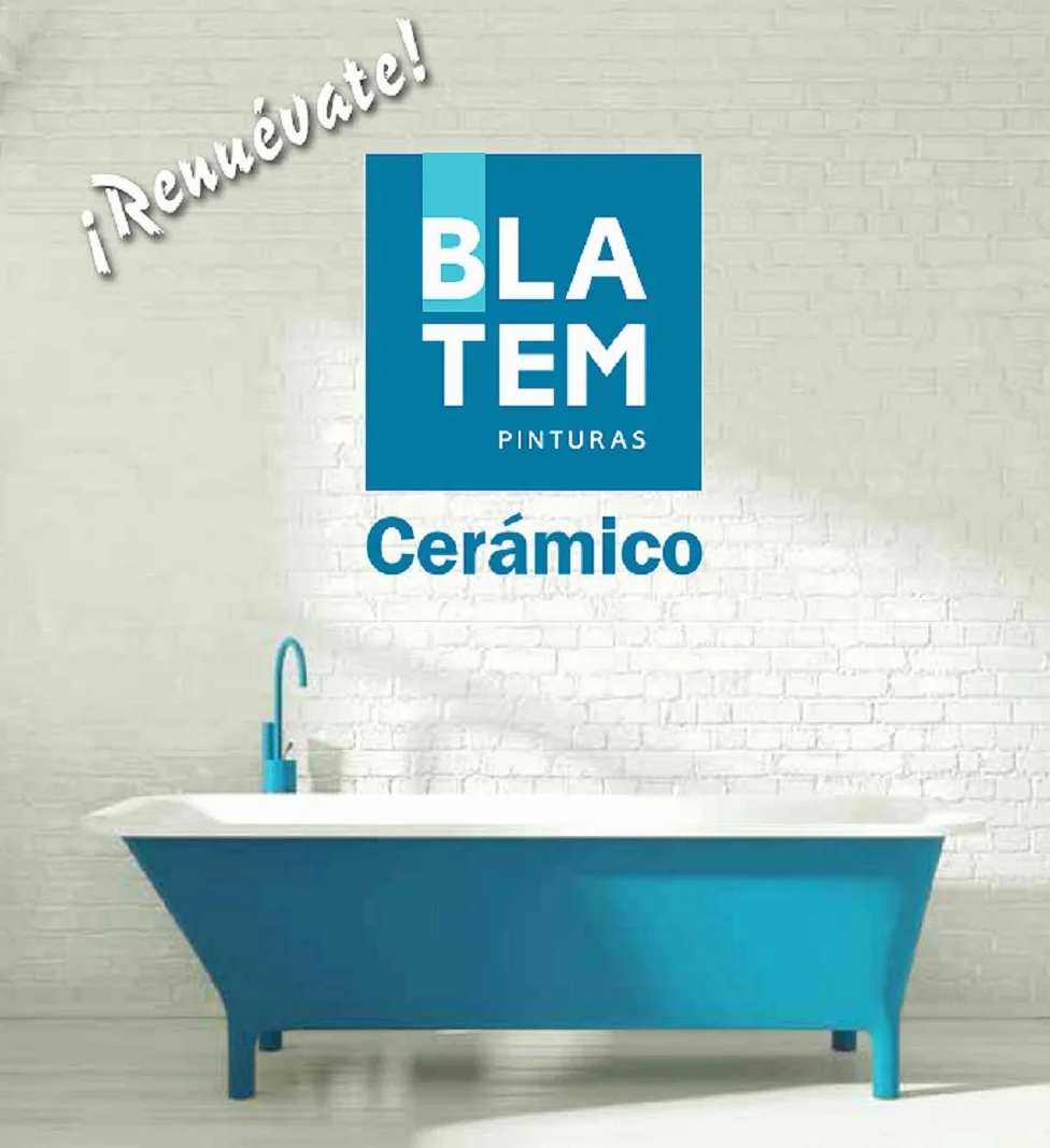 Esmalte cerámico Blatem Especial bañeras,lavabos,inodoros,sanitarios,azulejos