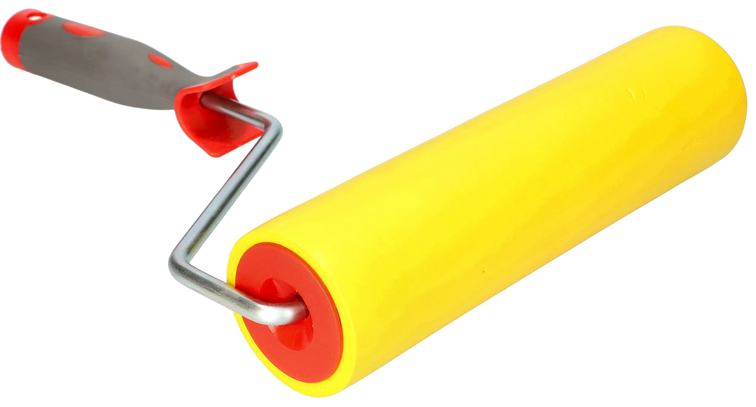 KOTARBAU® Rodillo para alisar el papel pintado, Rodillo de papel pintado 240 mm, Rodillo de presión, Rodillo de papel tapiz, Rodillo presionador para empapelar, Rodillo de goma, Rodillo de costura