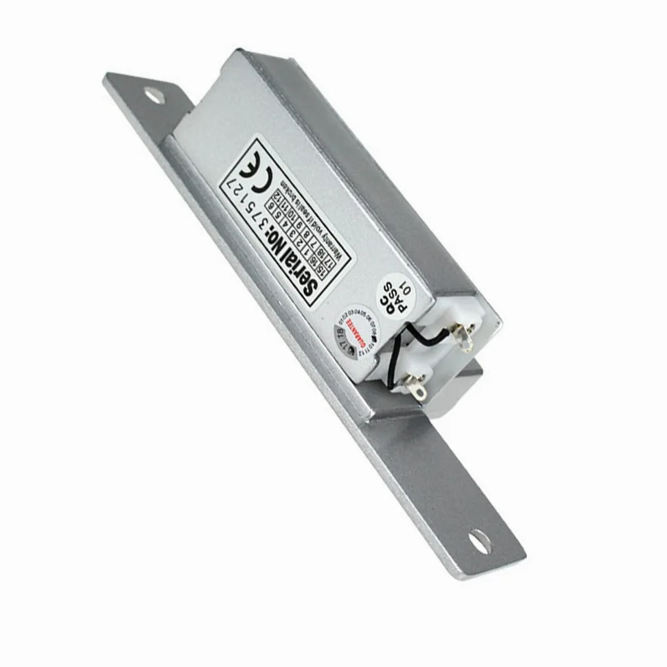 Control de Acceso 12 V DC Fallan Seguro no Tipo Puerta eléctrica Strike Cerradura para Control de Acceso de Alimentación Locks (Sin Bloqueo)