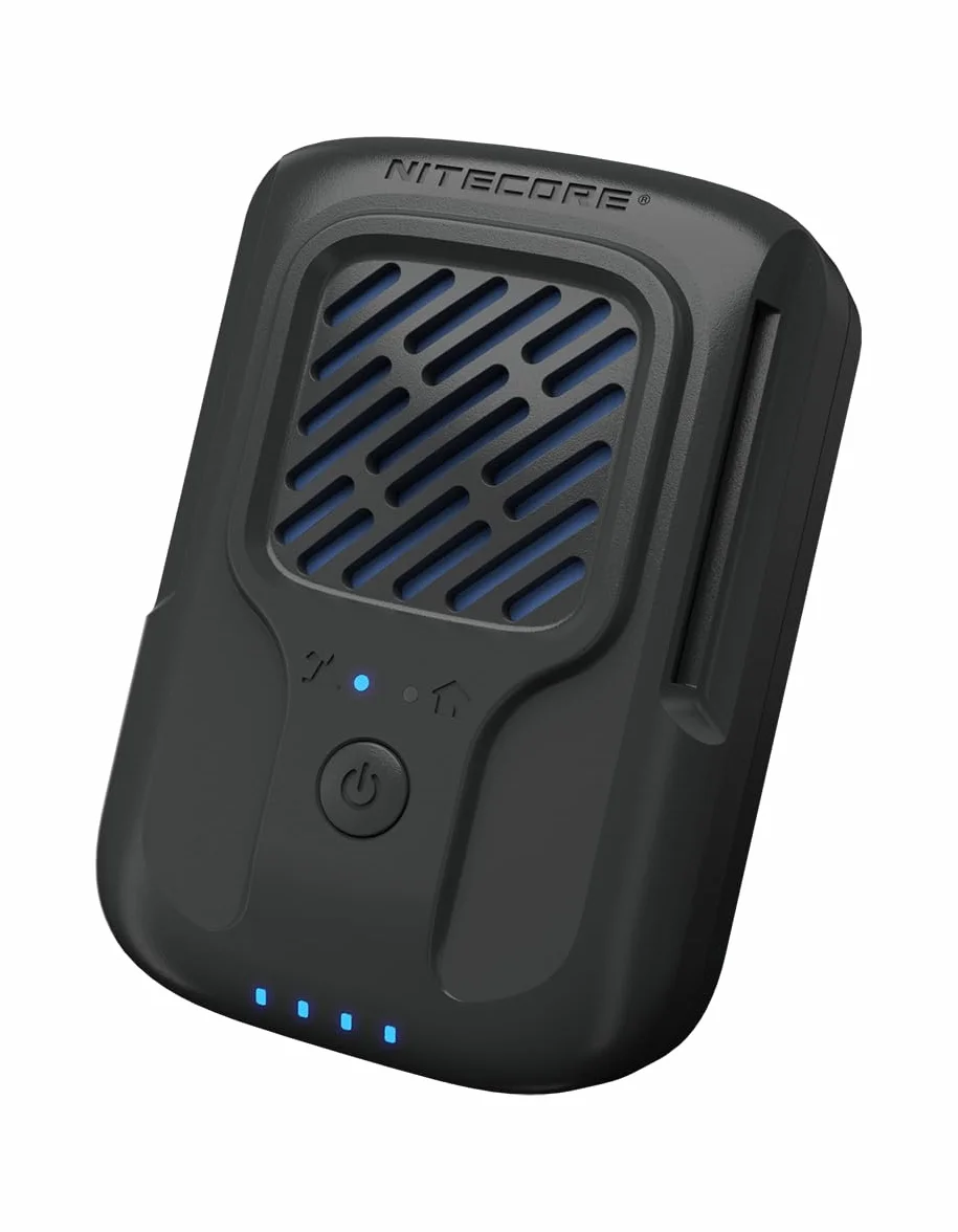 Nitecore EMR40 - Repelente eficaz de mosquitos, funcionamiento con batería, 10 horas de uso, dispositivo práctico.