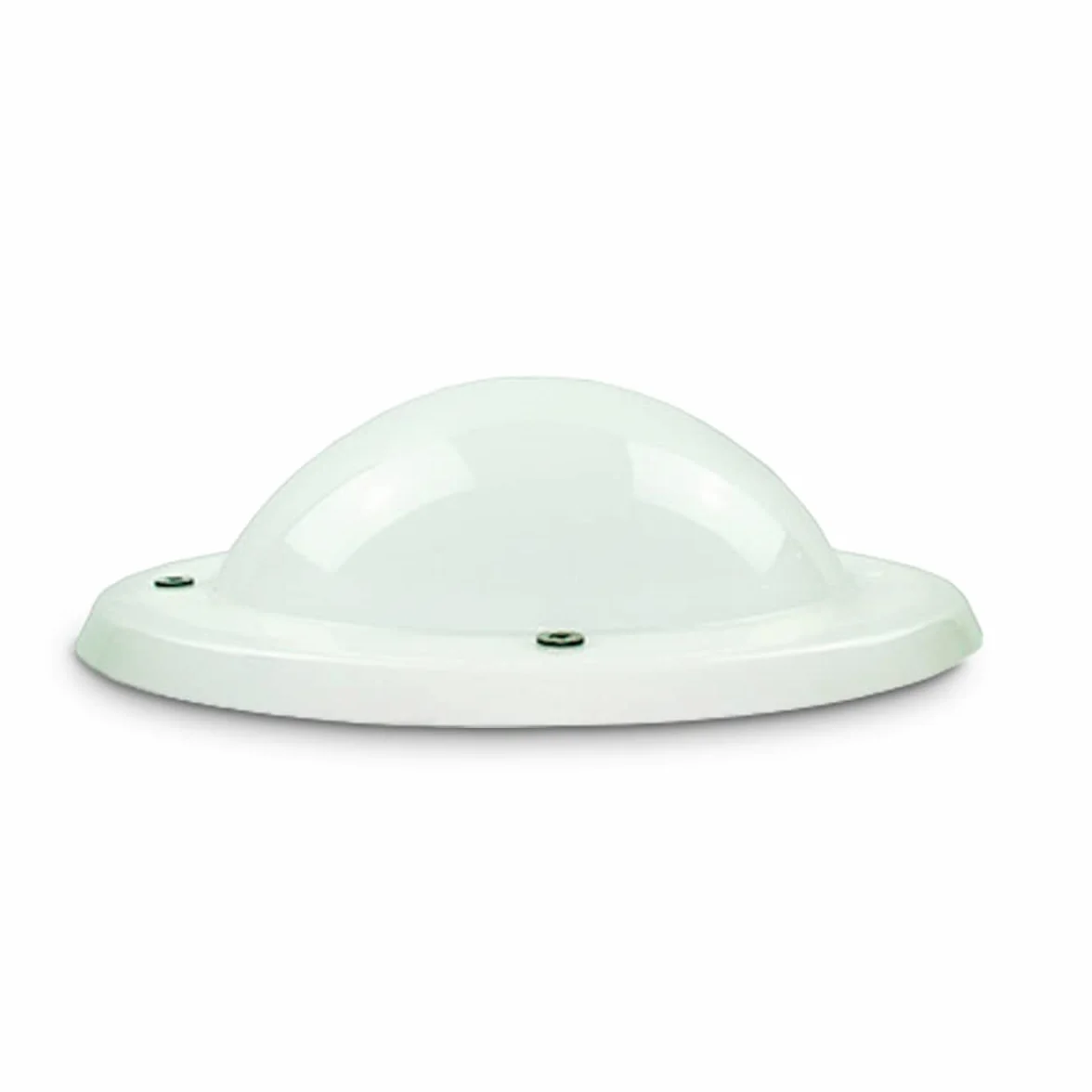 Cúpula Transparente para Claraboya Circular - Incluye Juntas, Fijaciones y Accesorios de Montaje - Tragaluz - Fabricada en Metacrilato - CxD = 40 cm - ExF = 54 cm
