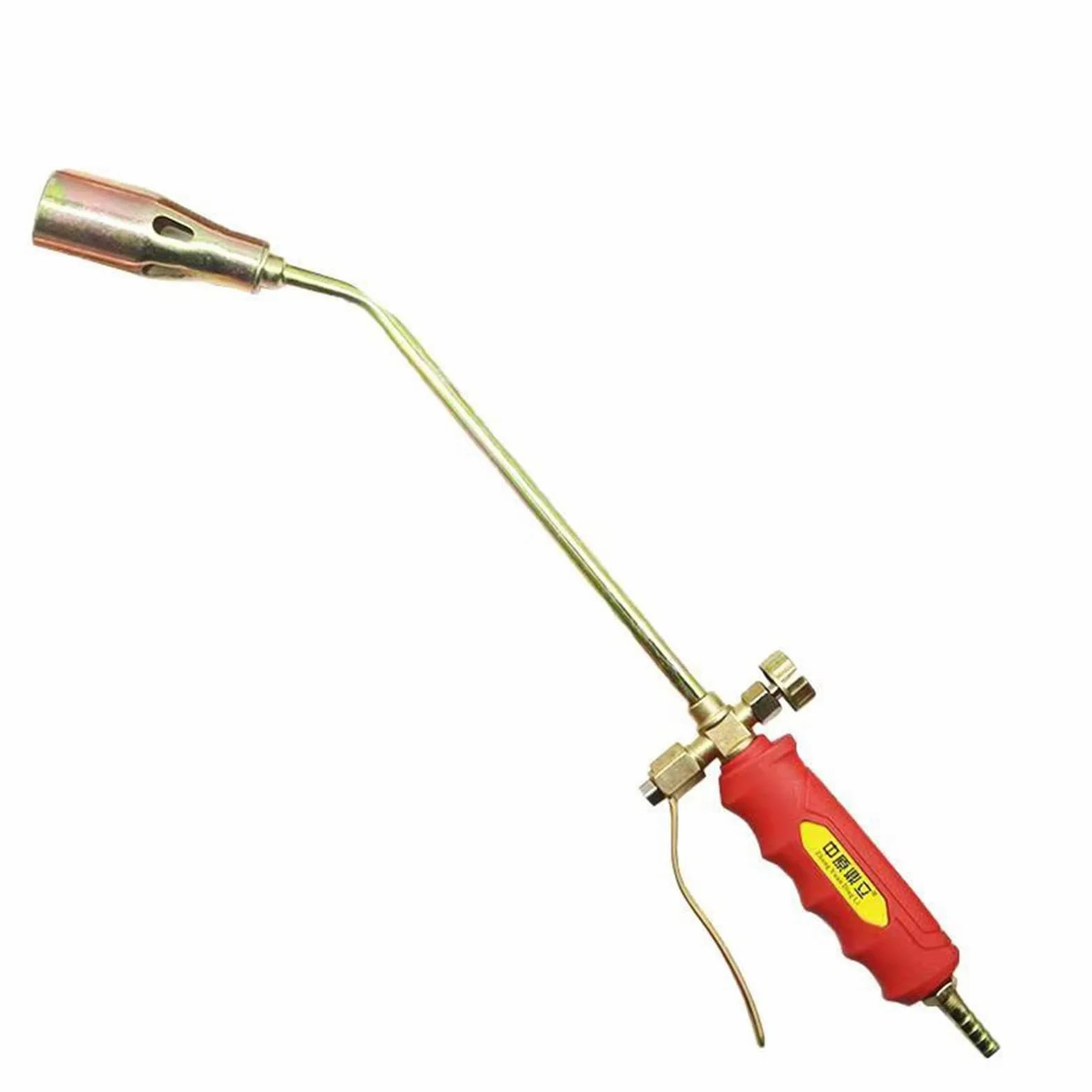 Kit Soplete Quemador Propano Industrial con Manguera 2m - Para Desbrozar, Soldar Chapa y Fundir Asfalto - Compatible con Bombonas Gas Propano (calibre 50)