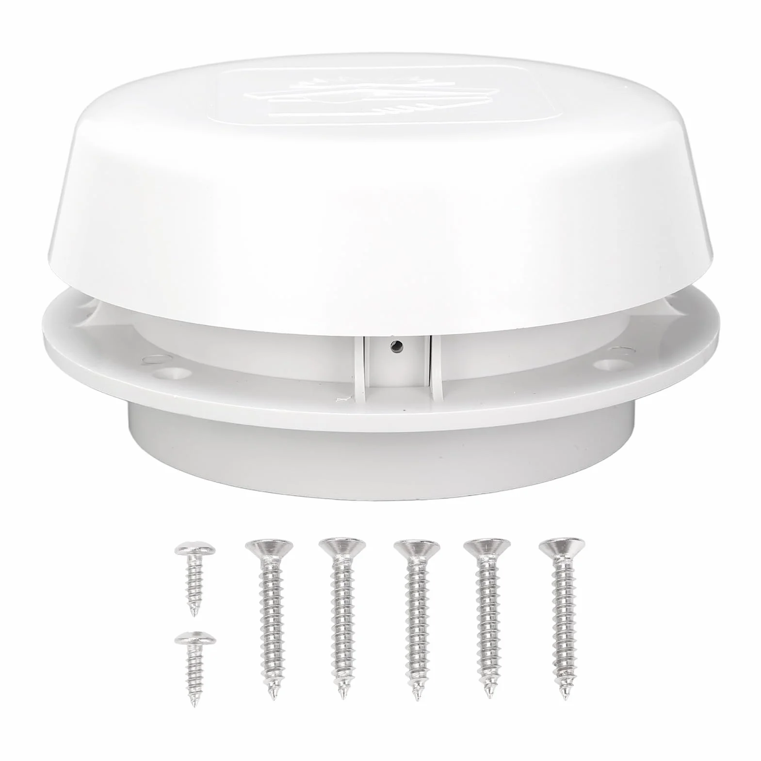 EBTOOLS Ventilación en forma de seta para techo de vehículos recreativos de 155 mm con pantalla de malla - Oxidación para vehículos marinos, autocaravanas y yates