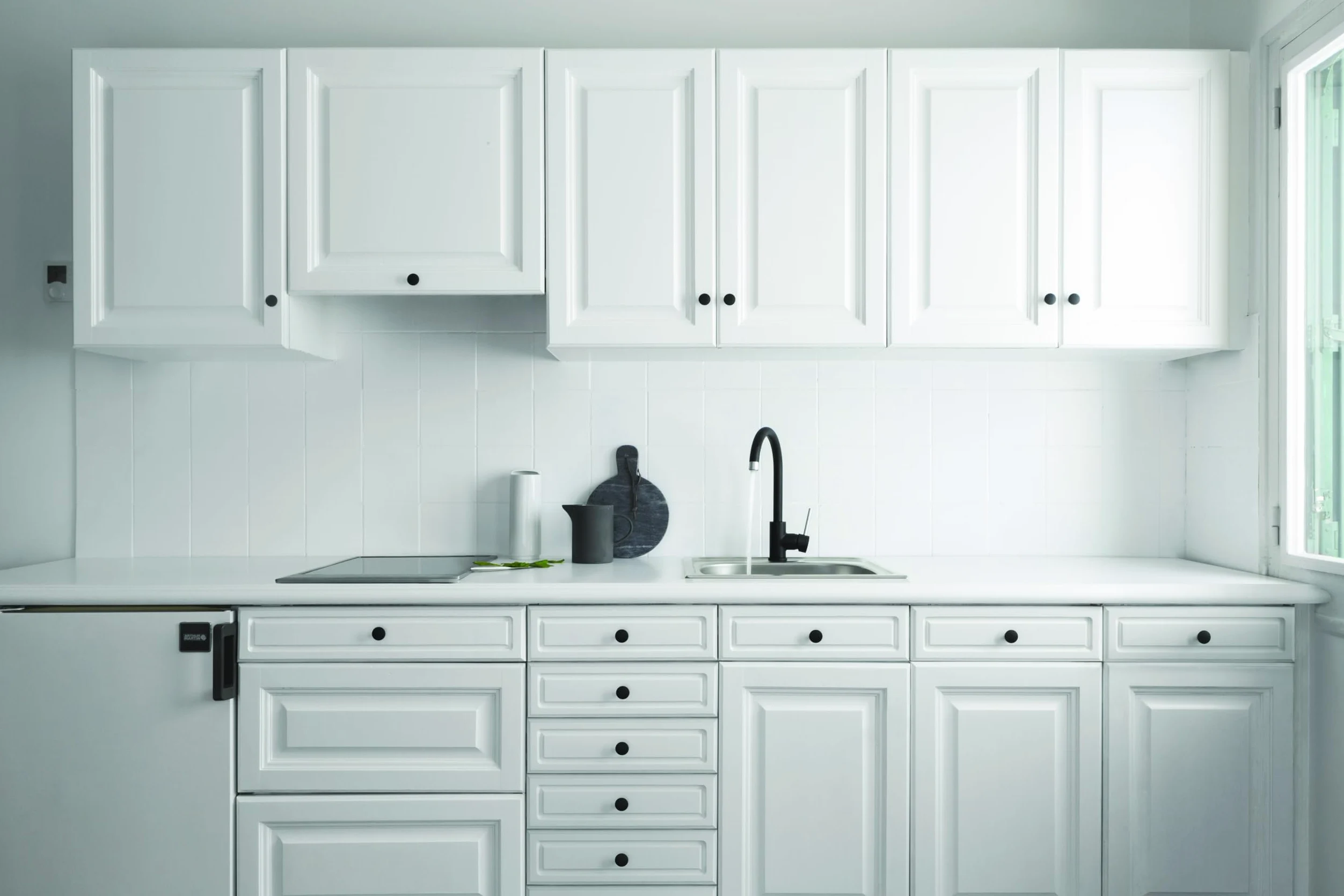 V33 Esmalte Renovation Perfection Cocina Blanco Algodón Satinado 0,75L
