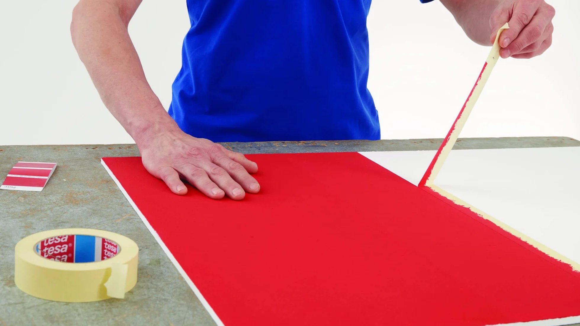 Tesa 4323 - Cinta de papel para enmascarar, pintura,papel engomada profesional - Auto- Hogar - Bricolaje - Cinta de taller de carrocería (19 mm - 16 rollos)