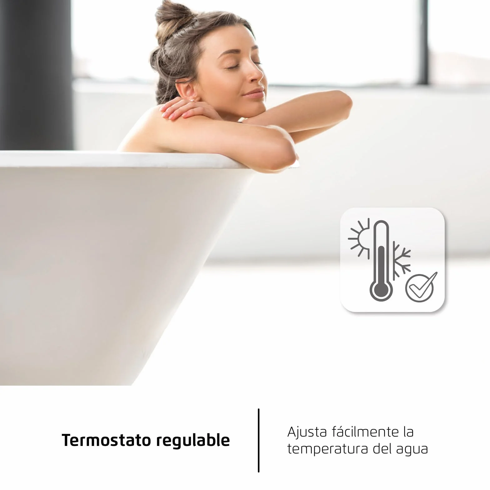 Corberó Termo Eléctrico CTM80ENV 80L Resistencia Envainada Eficiencia Energética C