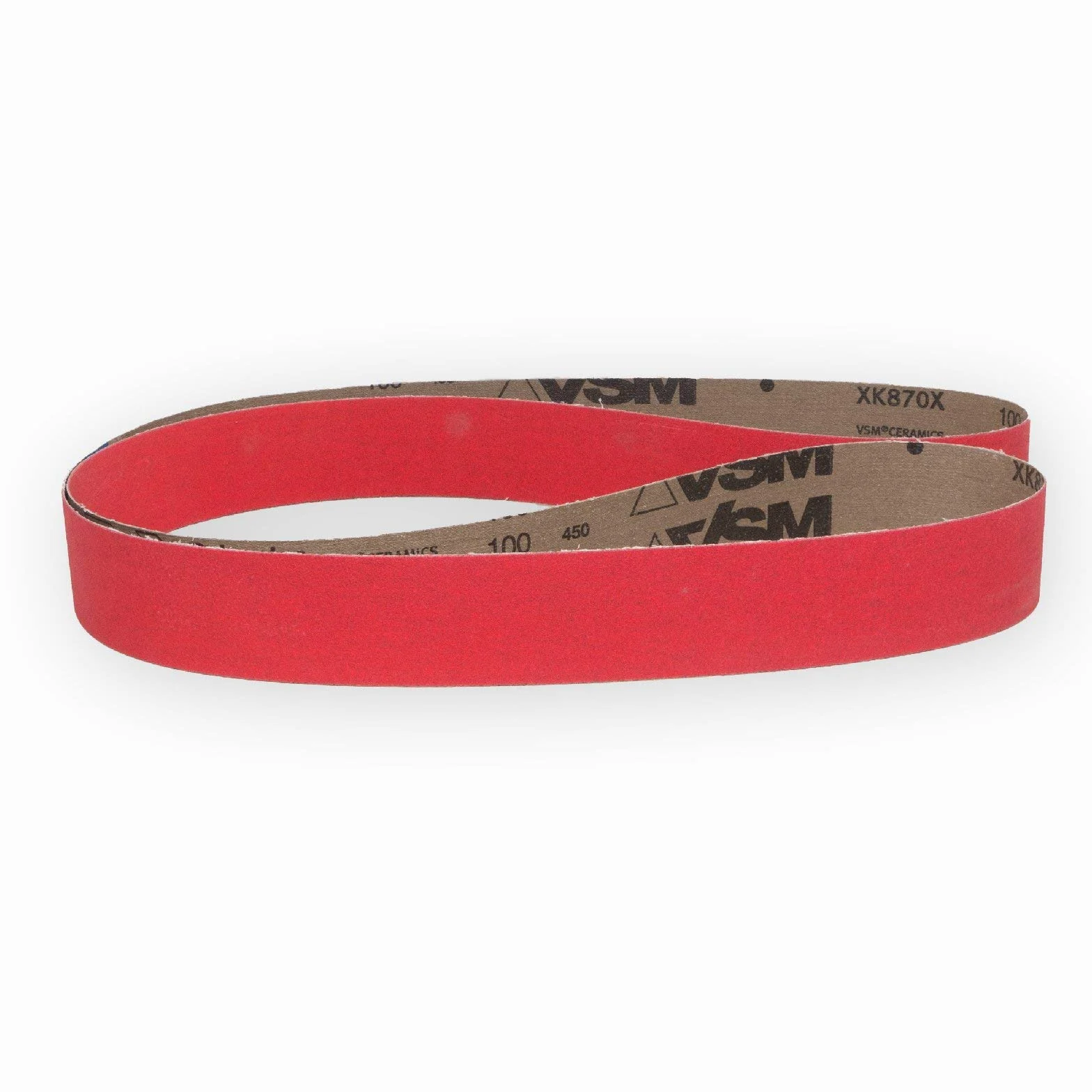 VSM XK870X - Bandas de lija (50 x 2000 mm, 3 unidades, grano P40 (X=resistente)