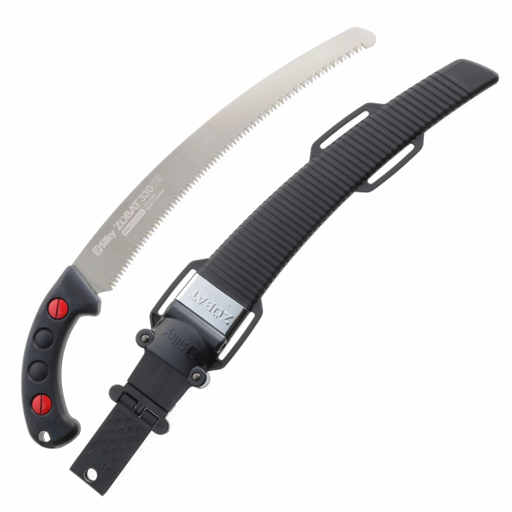 Silky SKS27033 Cuchillo tascable, Negro, dientes largos