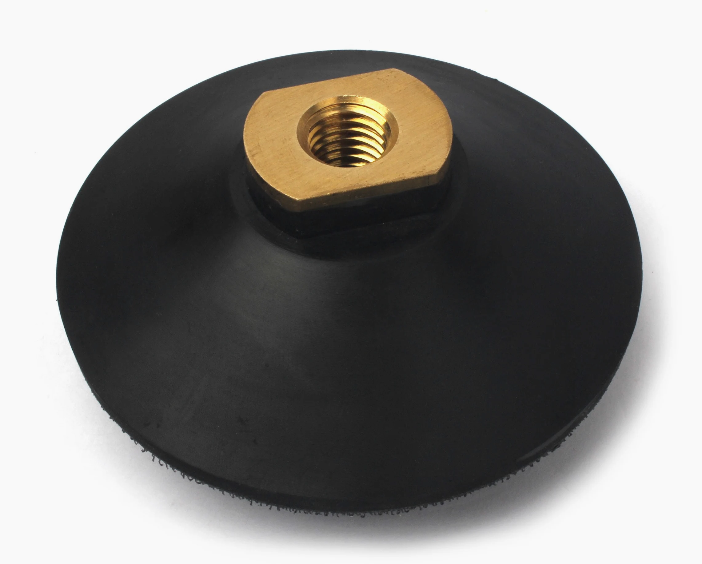 z-lion 4 Inch Convexo – Almohadilla para pulido de diamante con 5/8 "-11 hilo Backer Pad Disc convexa para mármol granito