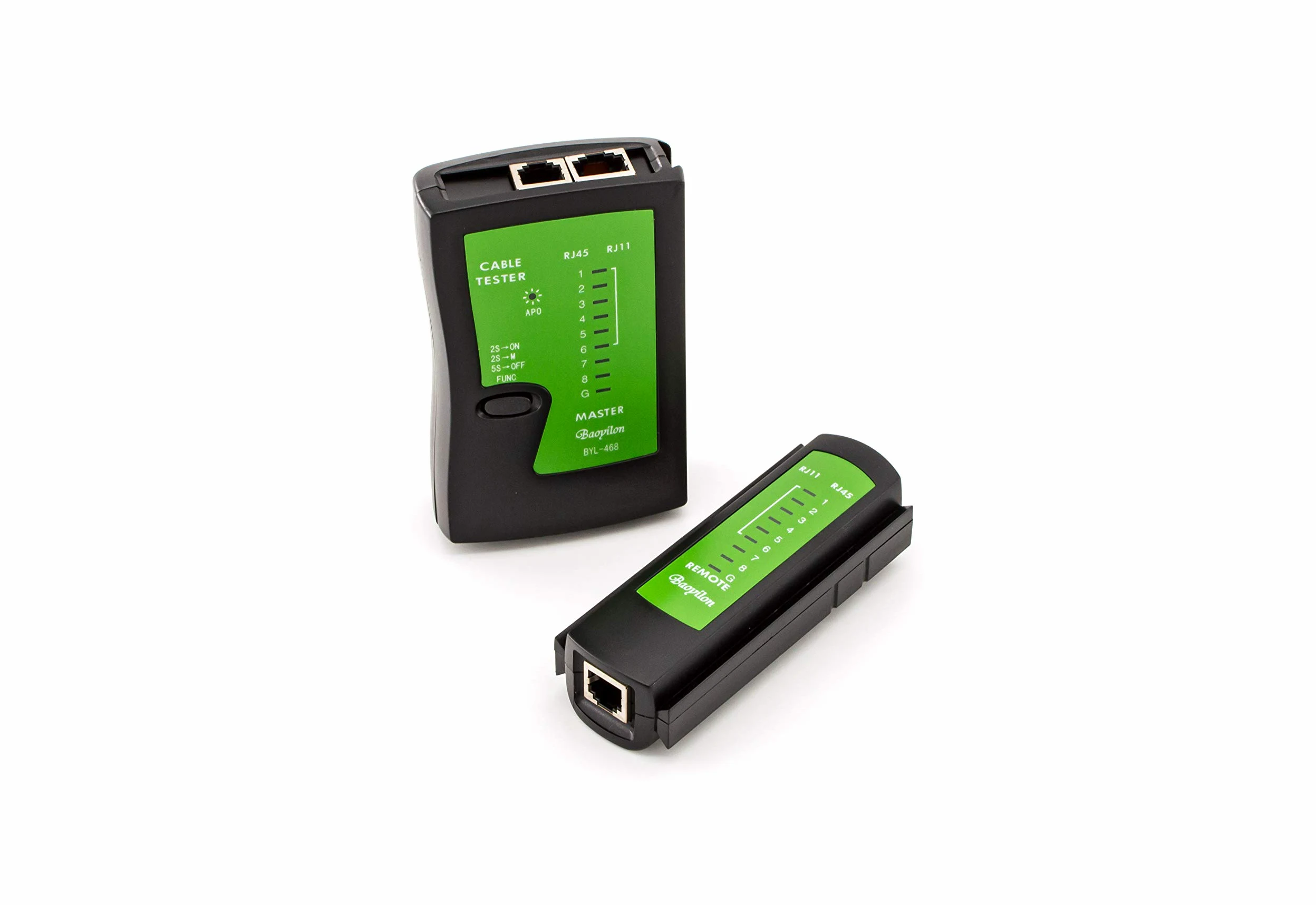 Juego de herramientas de red (incluye comprobador de red RJ45, LSA+, crimpadora, 2 pelacables, 2 x 10 conectores RJ11/RJ45 en bolsa estable, 10 piezas)