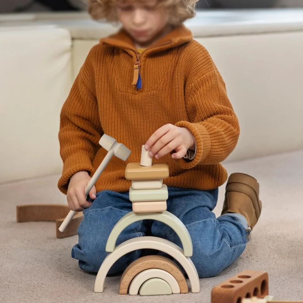 10 Mini martillos de Madera, mazo para Hacer postres, Herramienta para Hacer Manualidades