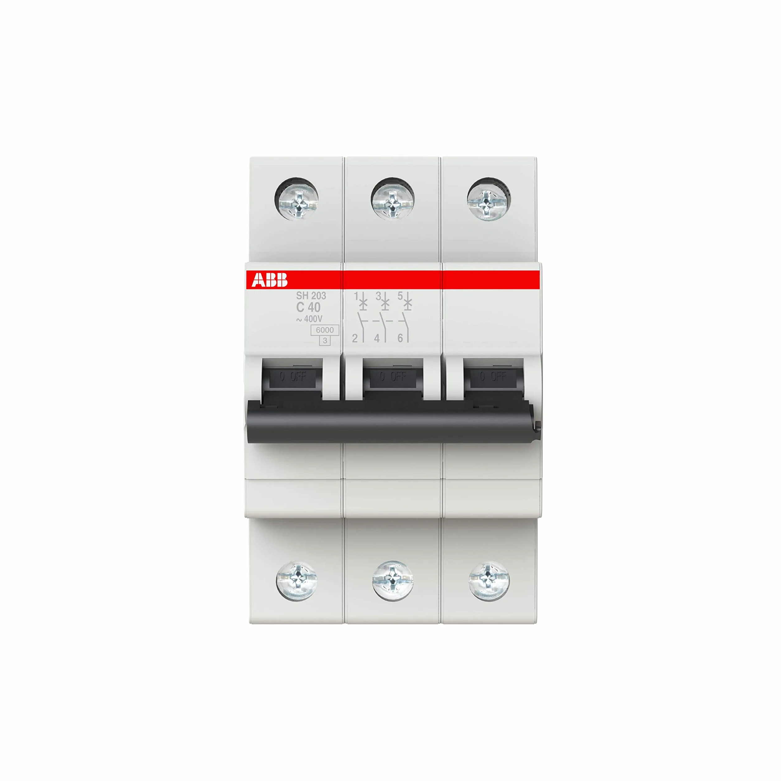 ABB 2CDS213001R0404 ABB MAGNETO 3P 40A CURVA C 6KA SH203-C40