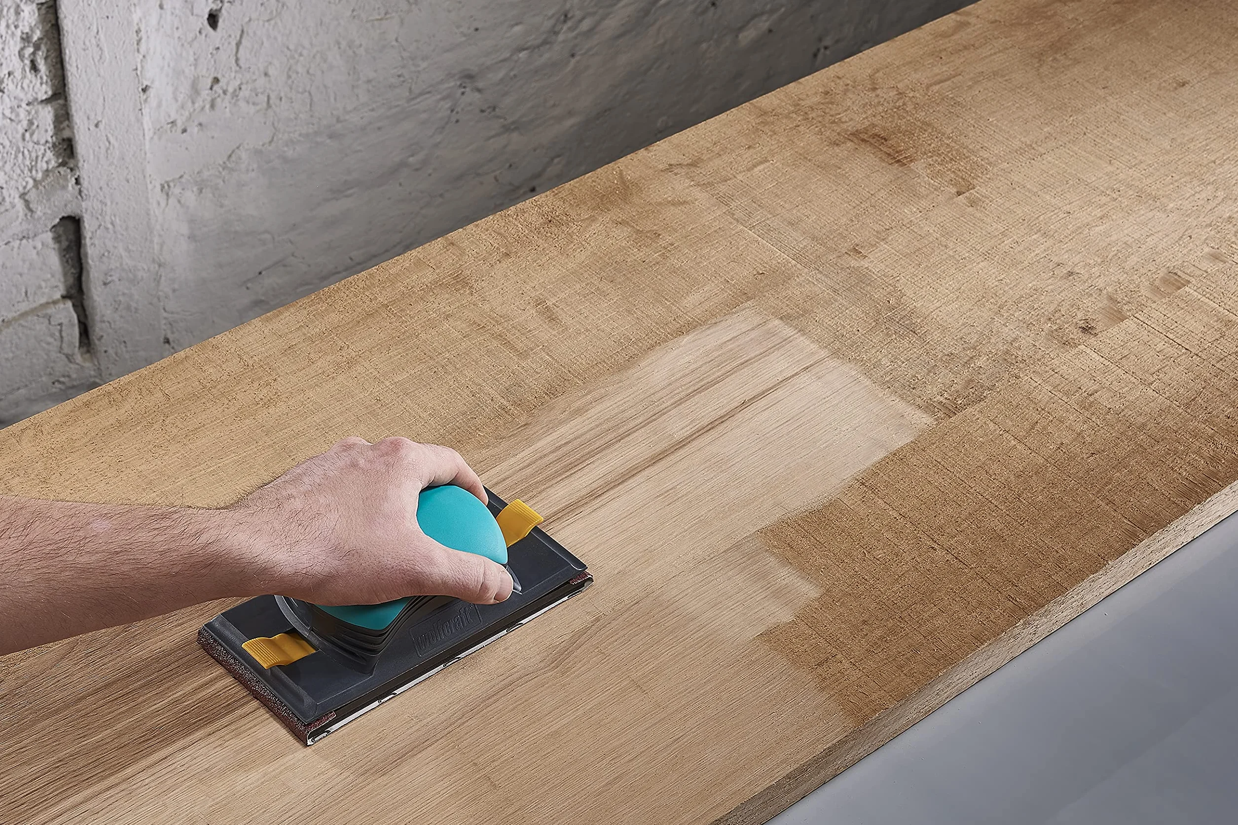 wolfcraft Rollo de papel abrasivo para madera/metal I 3174000