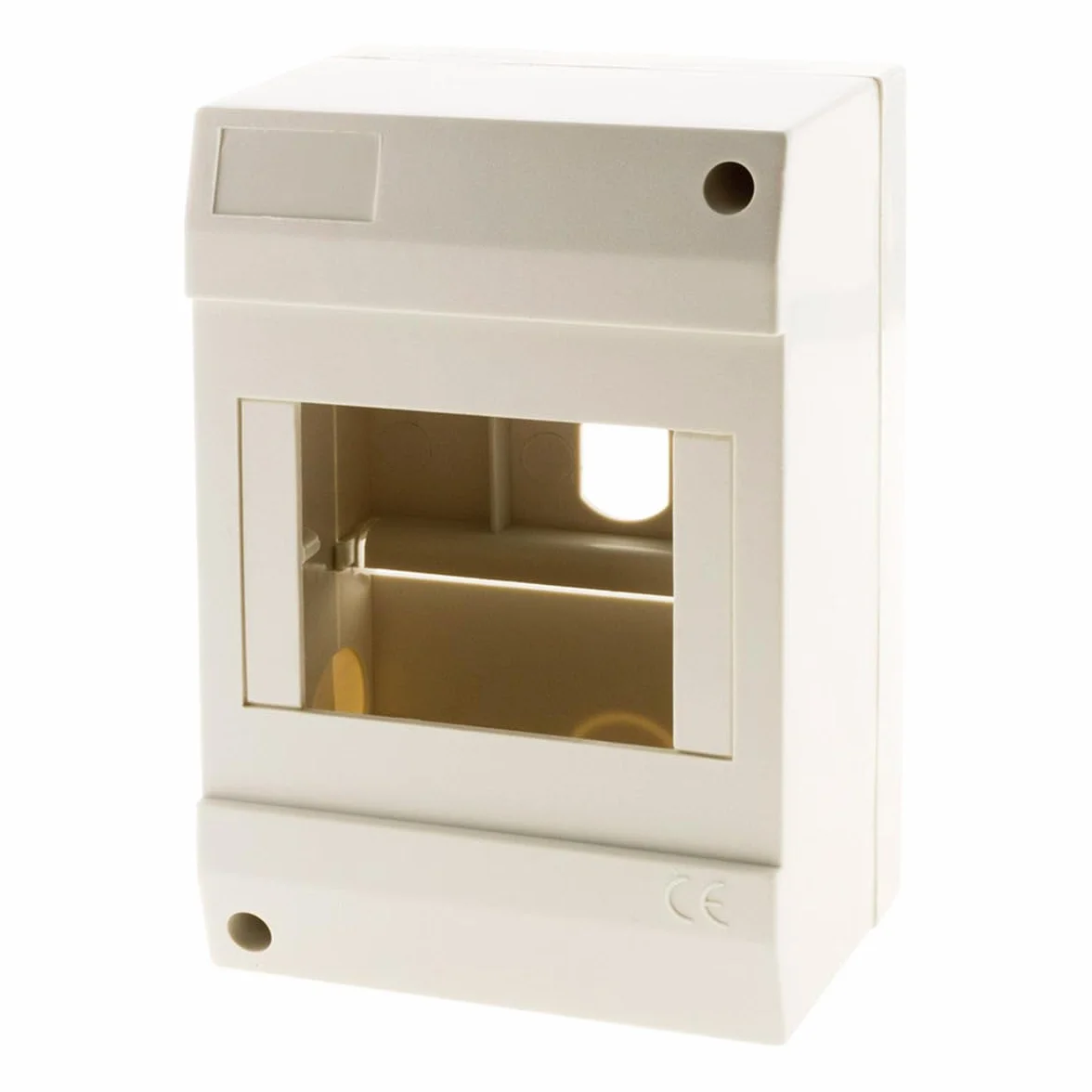 Zenitech 150142 caja de distribución, color blanco