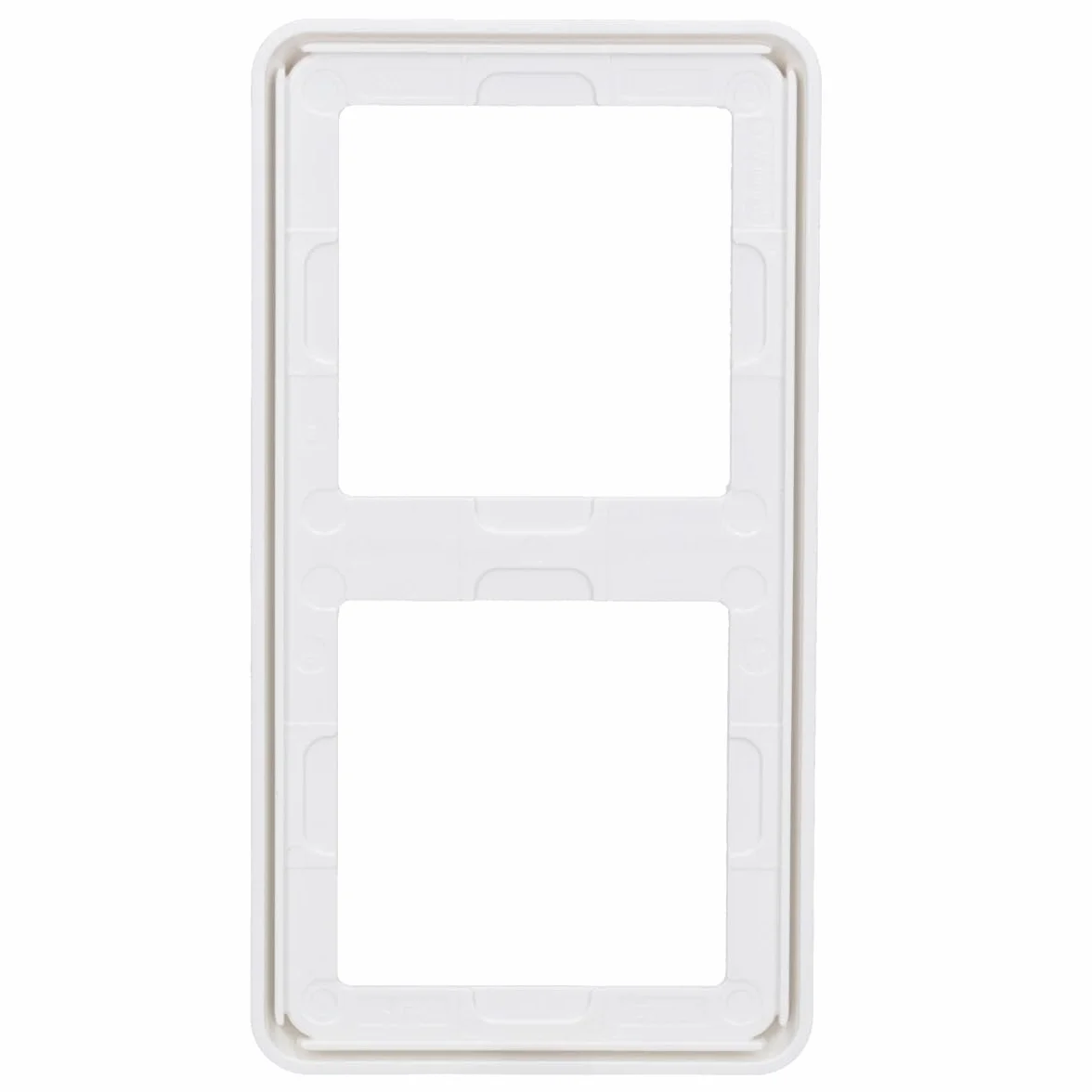 JUNG CD582WW Macro Doble Interruptor Duroplástico Blanco Alpino 81x152mm