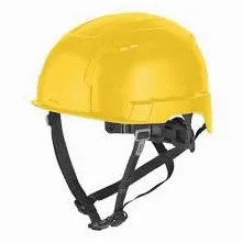Milwaukee Bolt 200 - Casco de Escalada Industrial, Color Amarillo